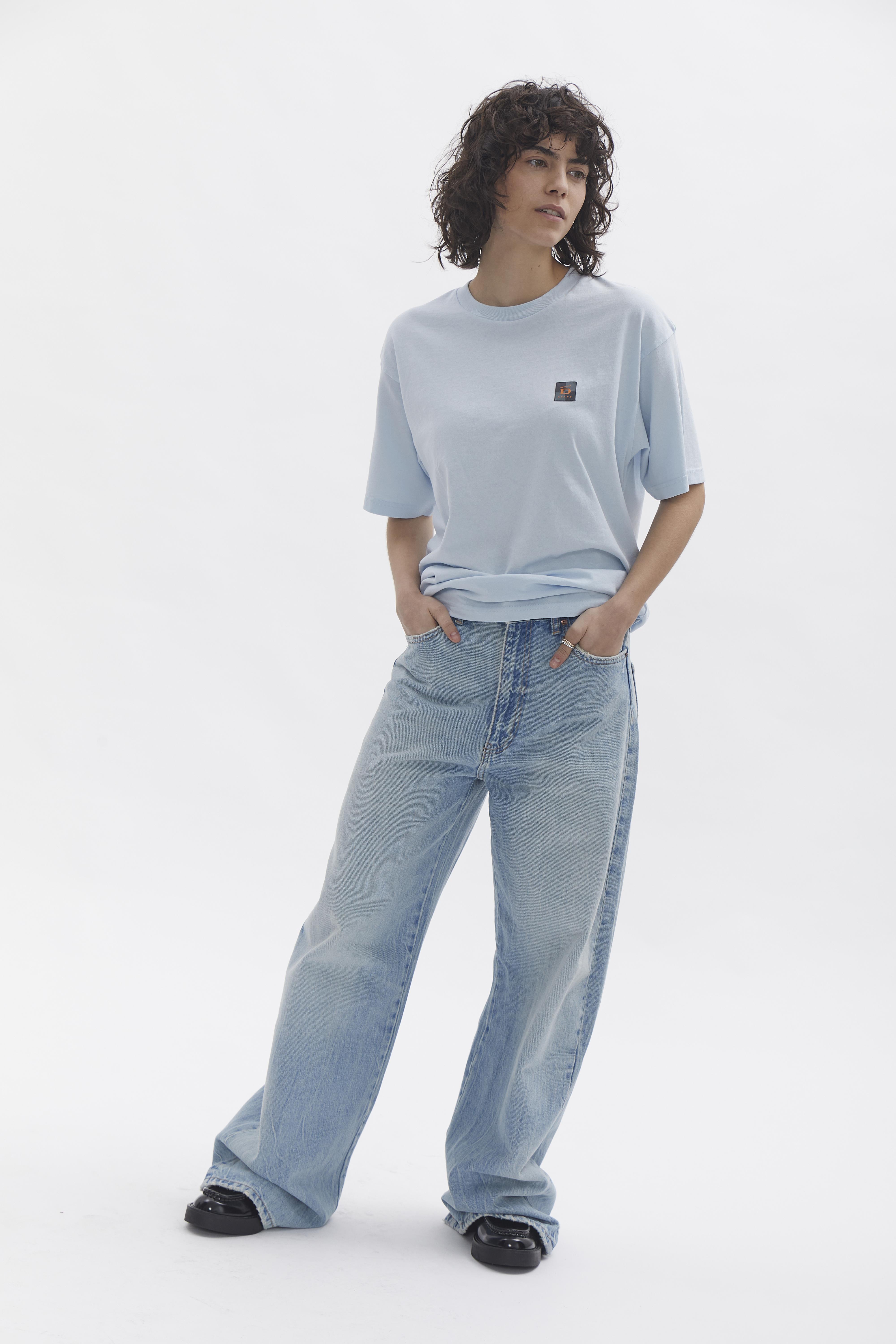 D-Brand, T-Shirts, Polos und Tops, Relaxed T-Shirt, POLAR BLUE, Blau, 222203, 222203-408