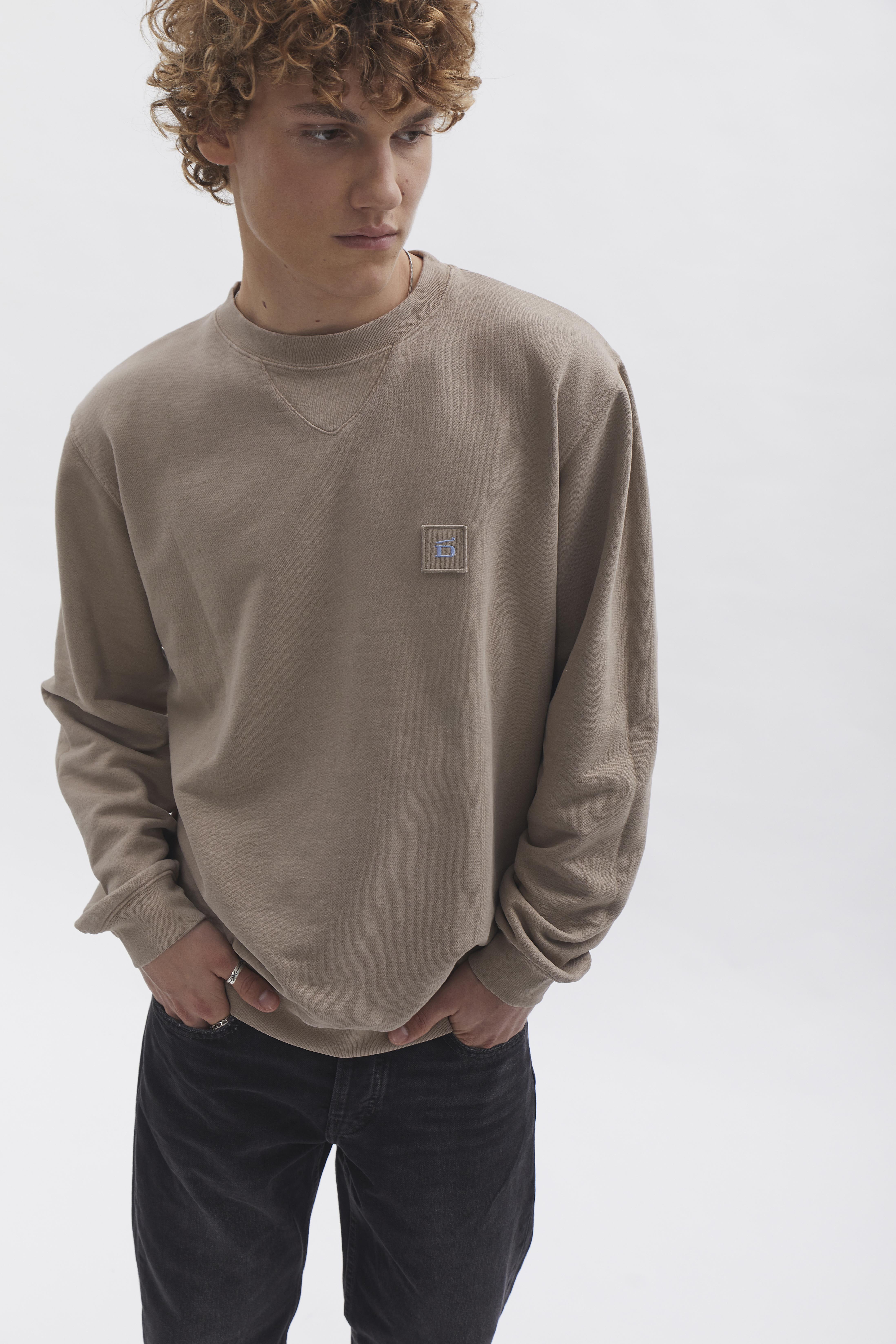 D-Brand, Sweater, Crewneck Sweater, ALMOND, Braun, 111225, 111225-252