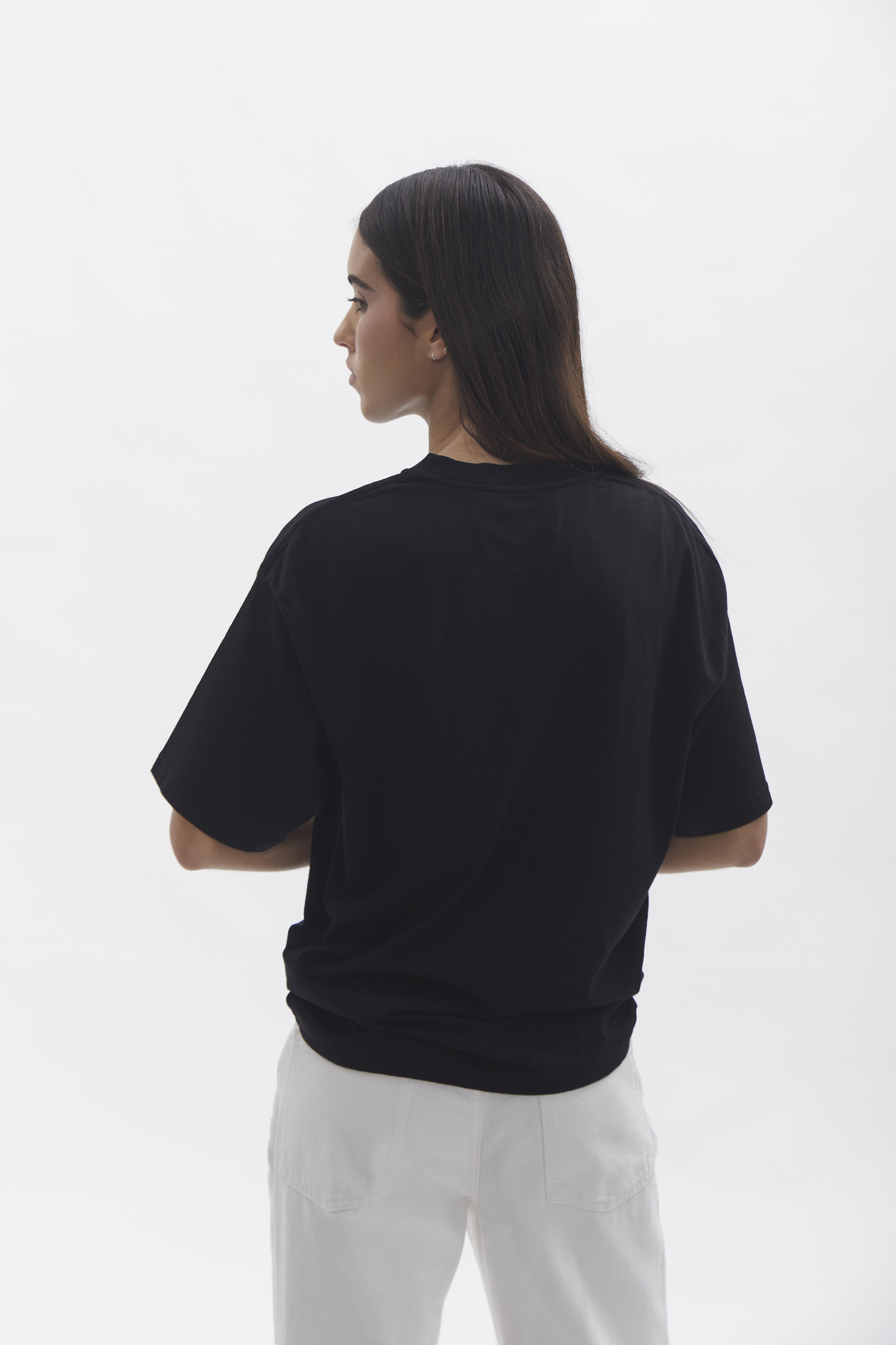 D-Brand, T-Shirts, Polos und Tops, Relaxed T-Shirt, BLACK, Schwarz, 222203, 222203-100