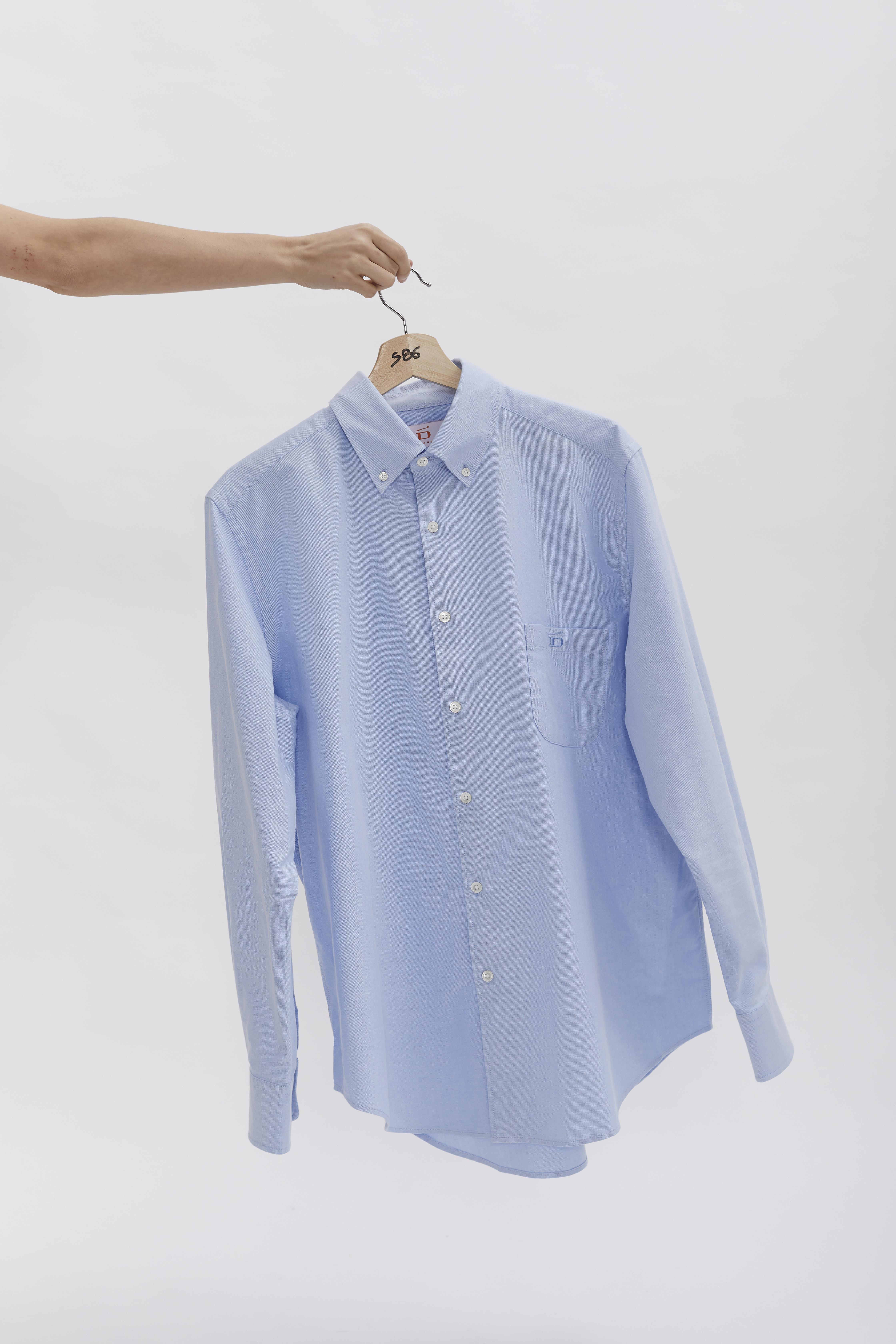 D-Brand, Shirts, Oxford Shirt, PALE BLUE, Blau, 117010, 117010-476