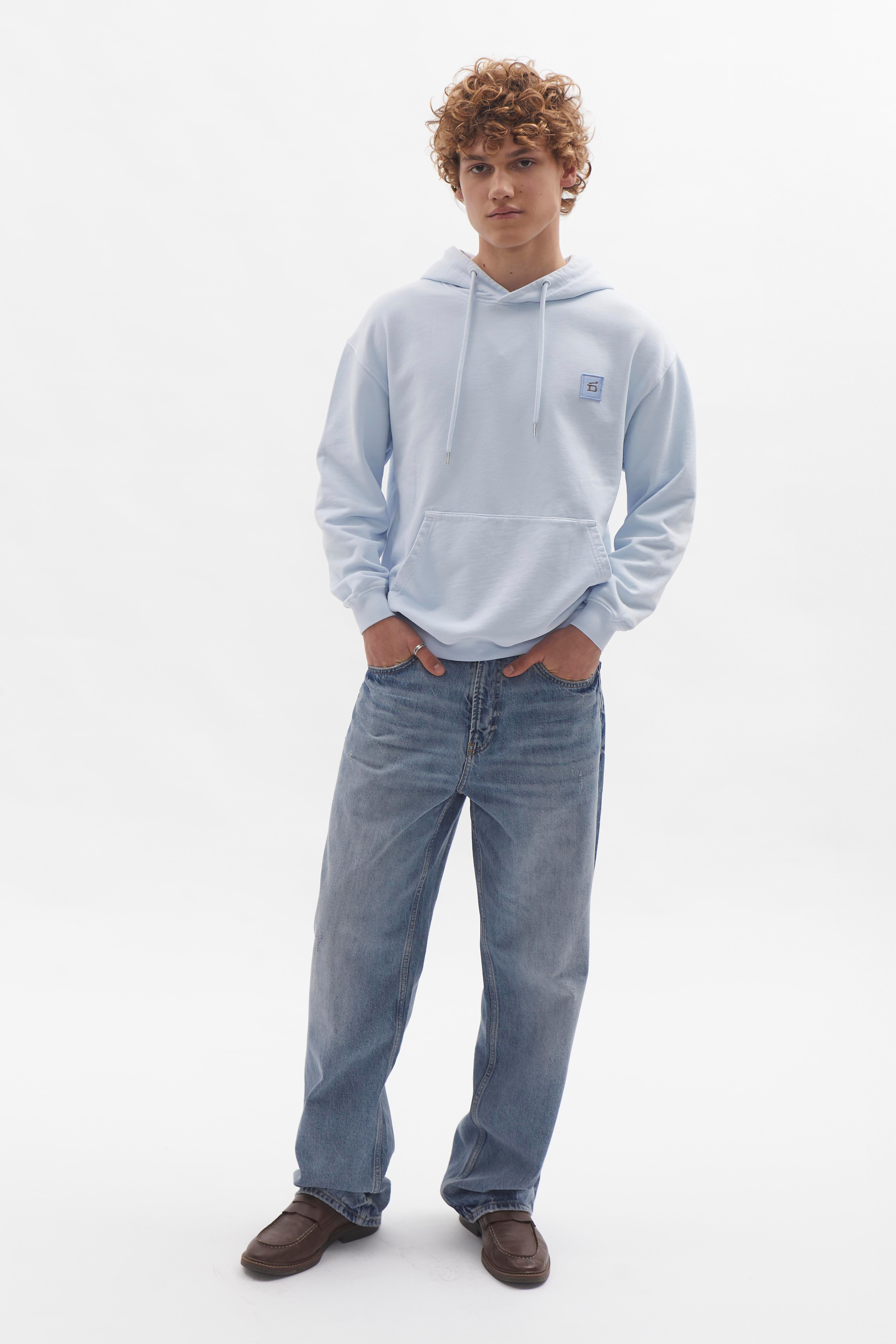 D-Hoodie D-Brand, Hoodies, Zip Hoodies, D-Hoodie, ICE BLUE, Blau, 110101, 110101-407