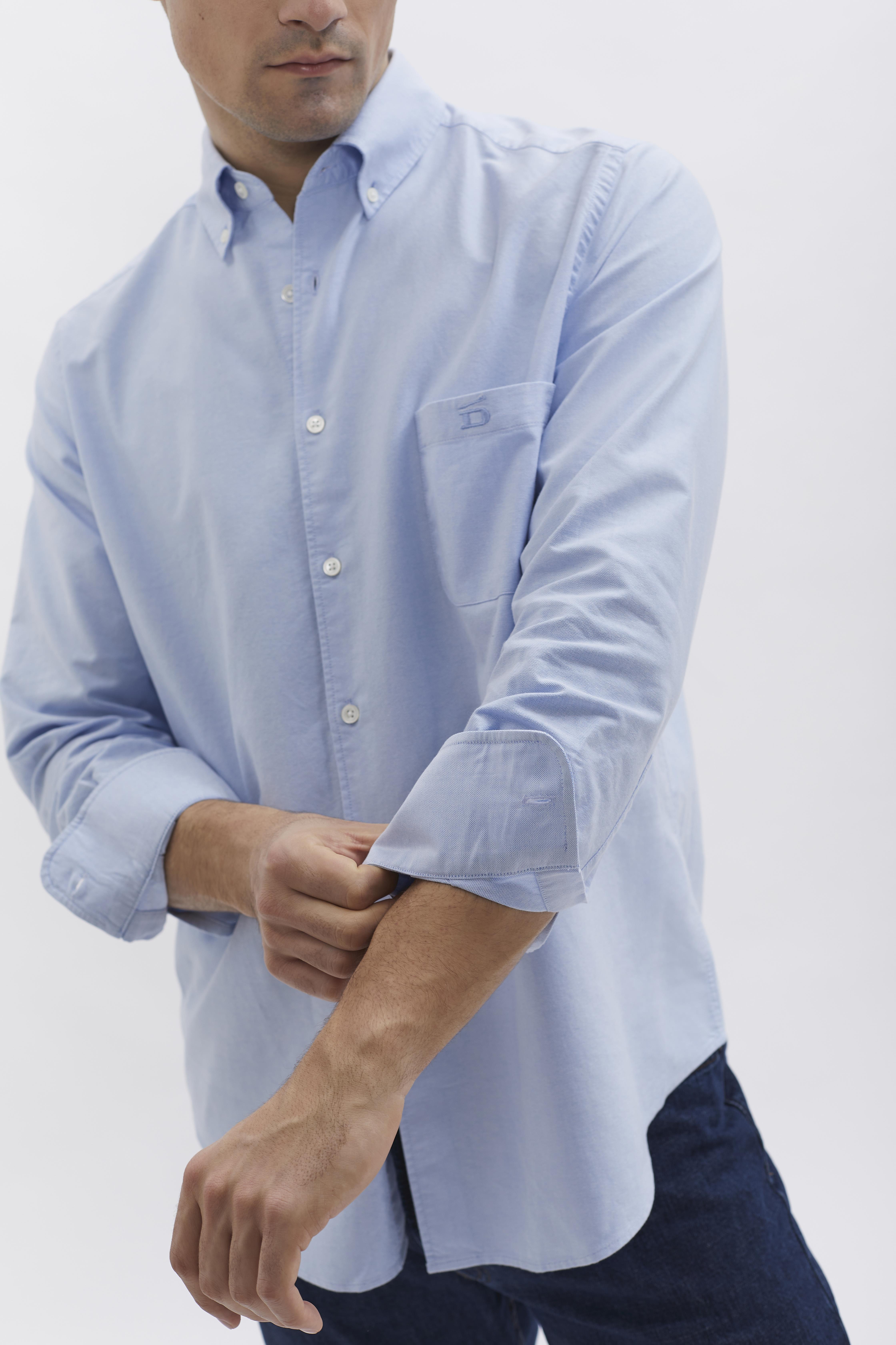 D-Brand, Shirts, Oxford Shirt, PALE BLUE, Blau, 117010, 117010-476