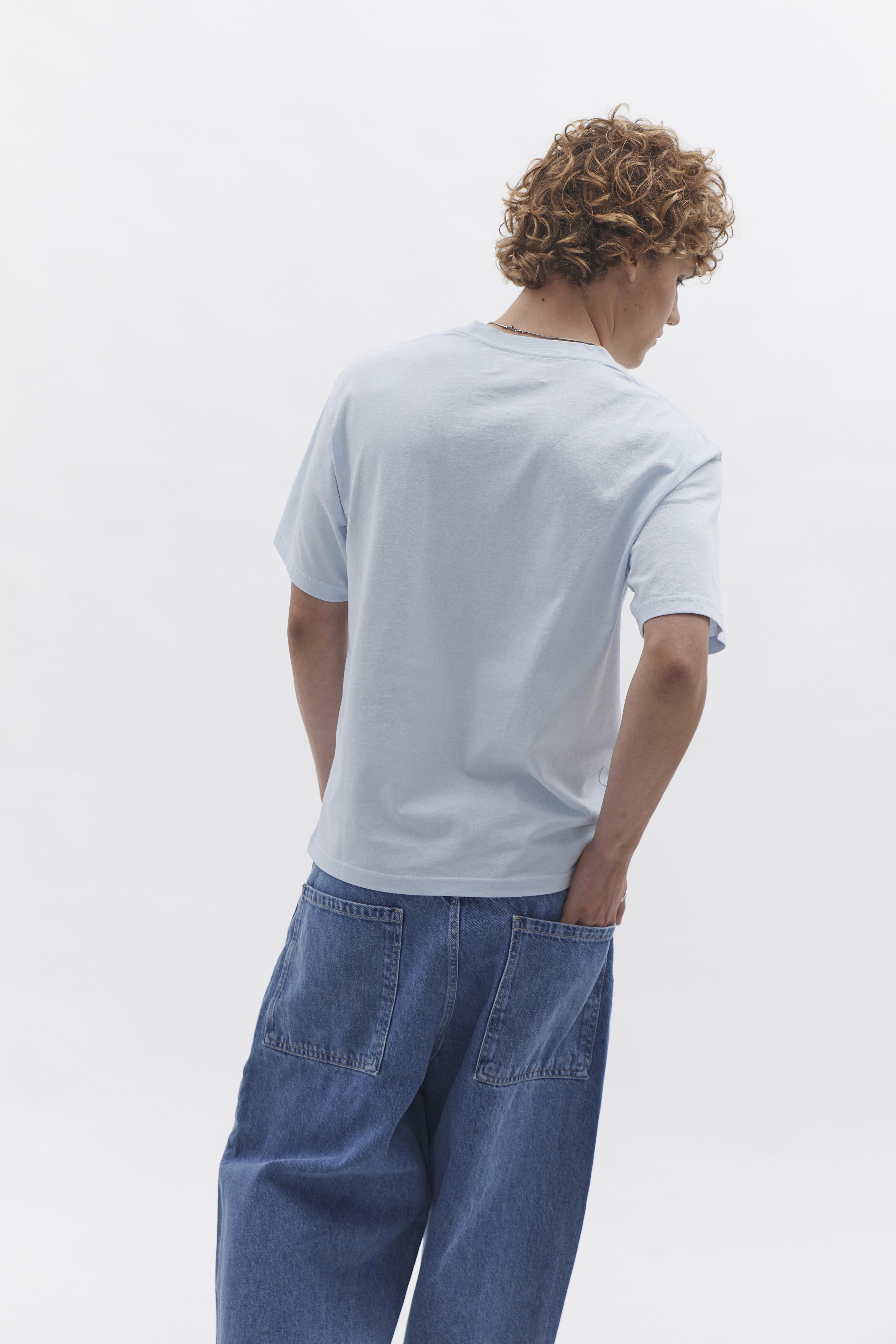 Relaxed T-Shirt D-Brand, T-Shirts und Polos, Relaxed T-Shirt, POLAR BLUE, Blau, 112201, 112201-408