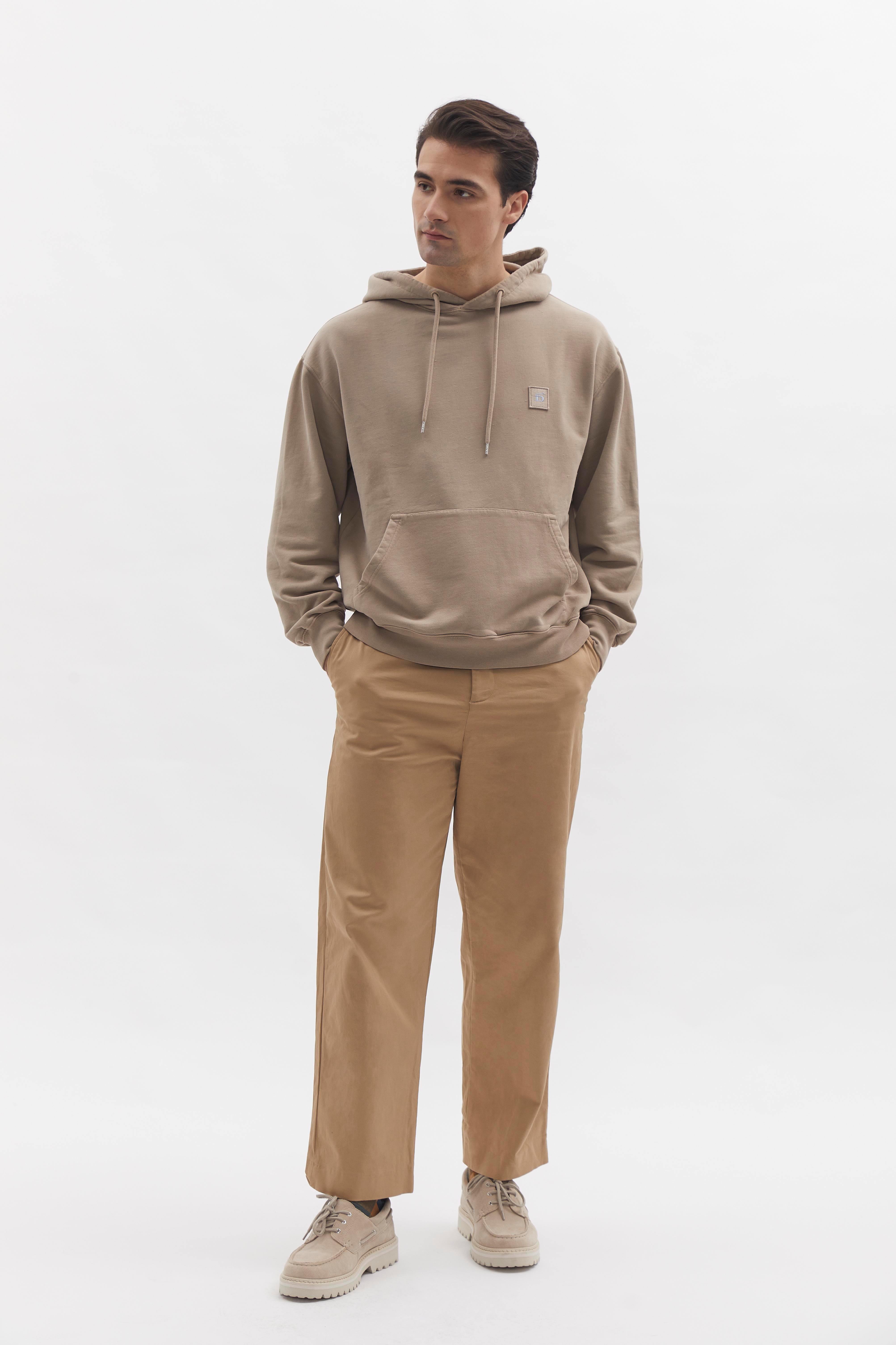 D-Hoodie D-Brand, Hoodies, Zip Hoodies, D-Hoodie, ALMOND, Braun, 110101, 110101-252