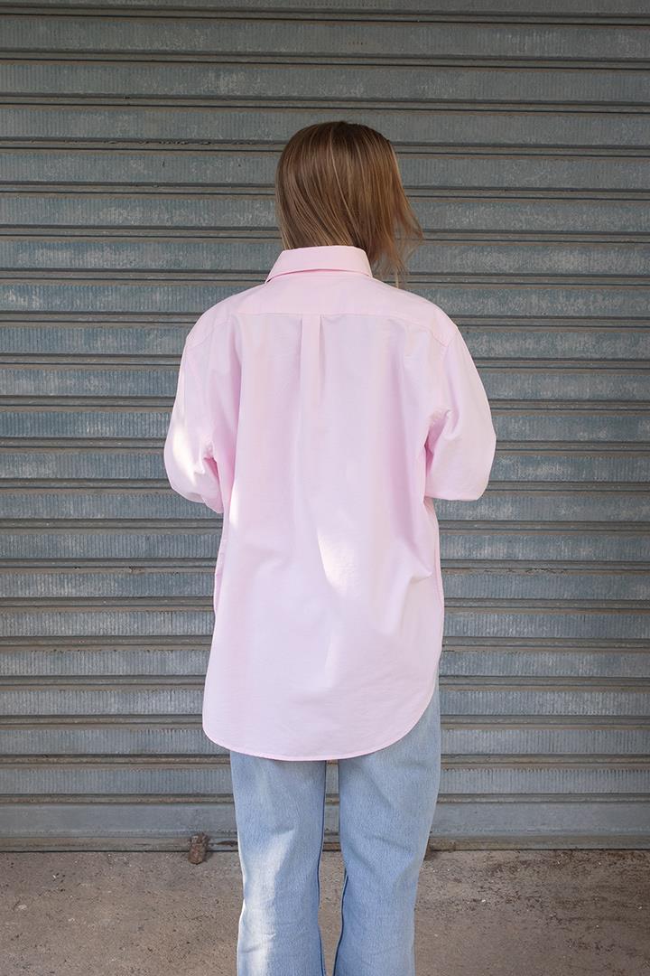 Oxford Shirt D-Brand, Blouses, Oxford Shirt, ROSE, Rosa, 217010, 217010-690
