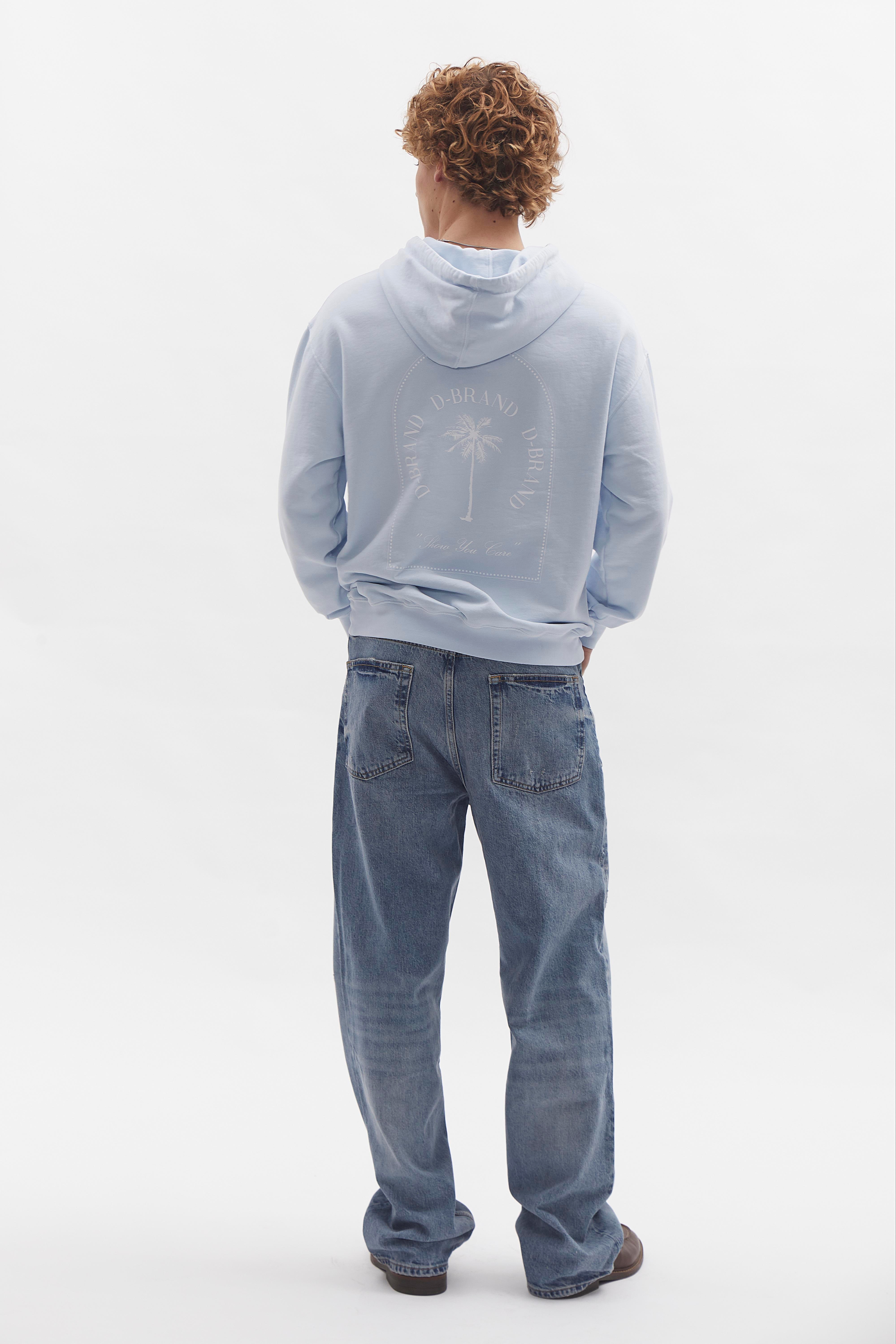 D-Hoodie D-Brand, Hoodies, Zip Hoodies, D-Hoodie, ICE BLUE, Blau, 110101, 110101-407