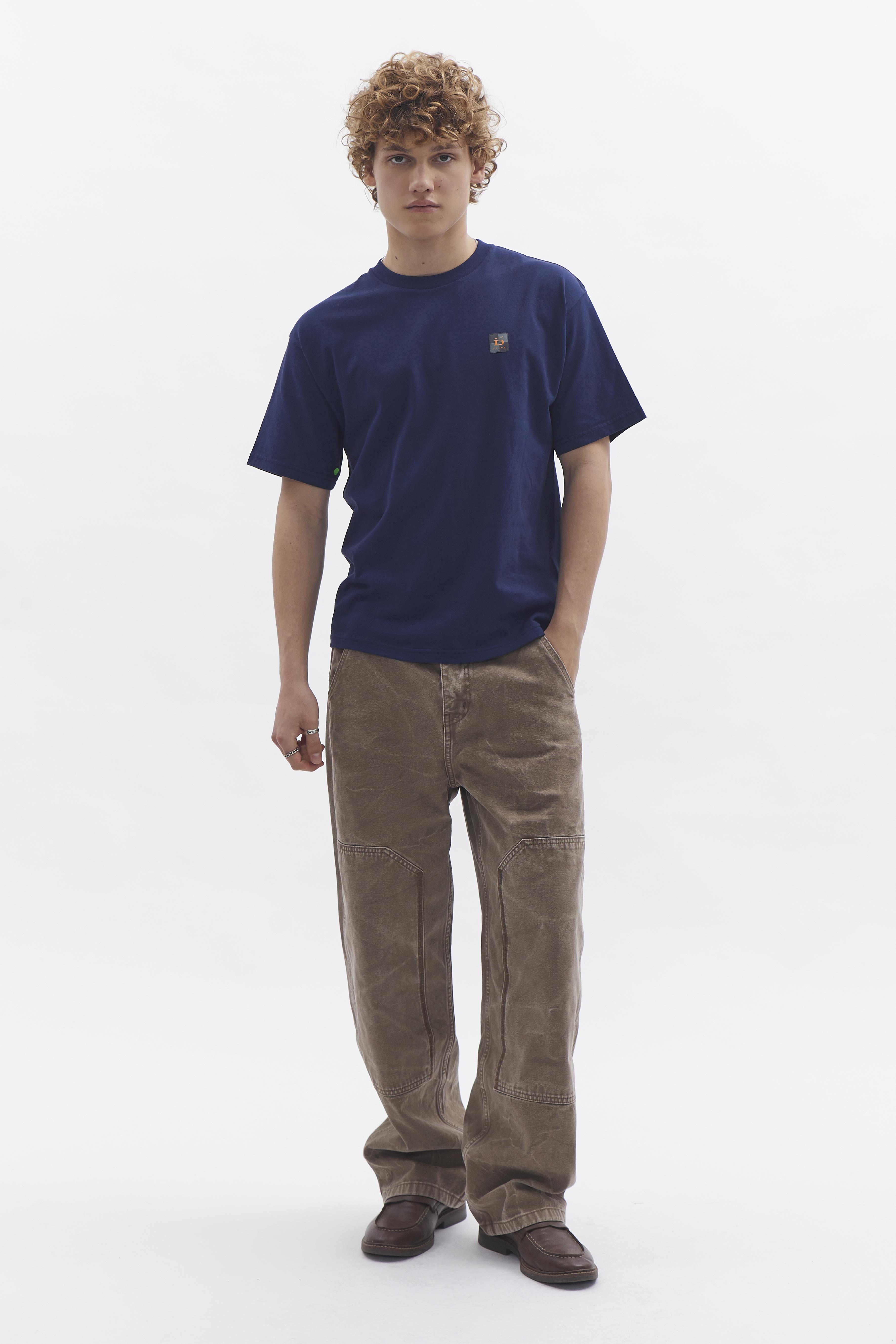 Relaxed T-Shirt D-Brand, T-Shirts und Polos, Relaxed T-Shirt, NAVY, Blau, 112201, 112201-410