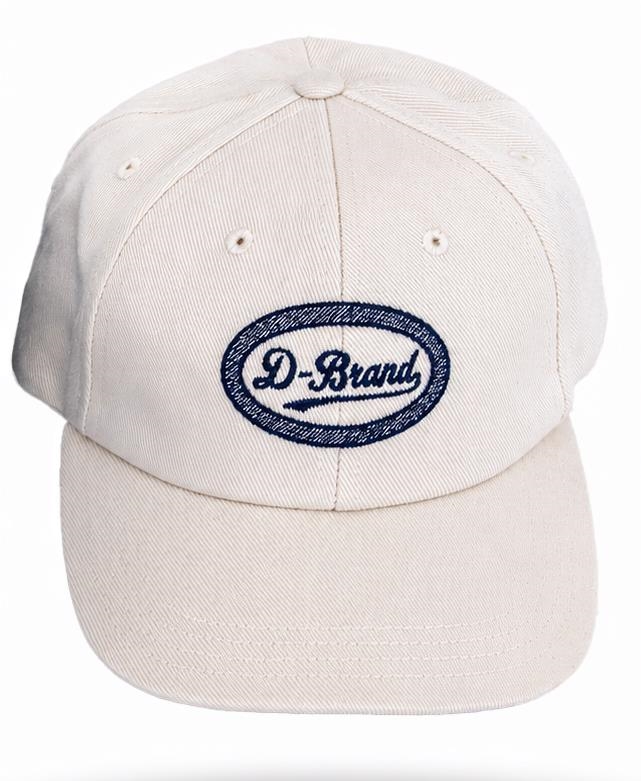 D-Brand, Unisex, D-Heritage Twill Cap, EGGNOG, Creme, 482002, 482002-113