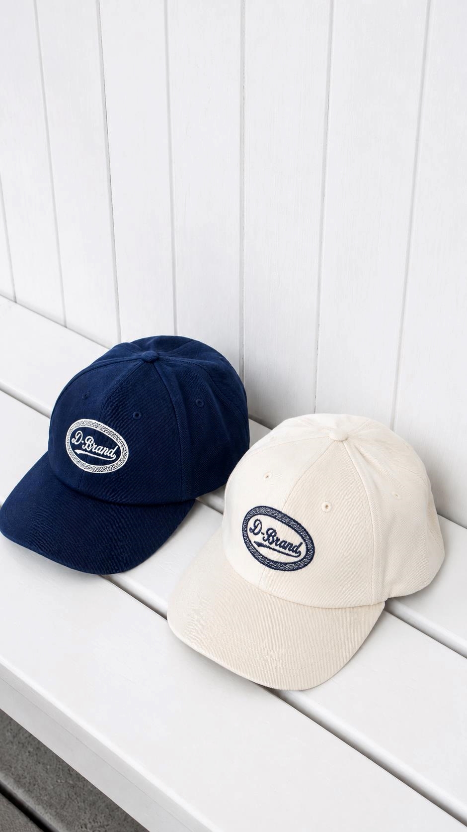 D-Brand, Unisex, D-Heritage Twill Cap, EGGNOG, Creme, 482002, 482002-113
