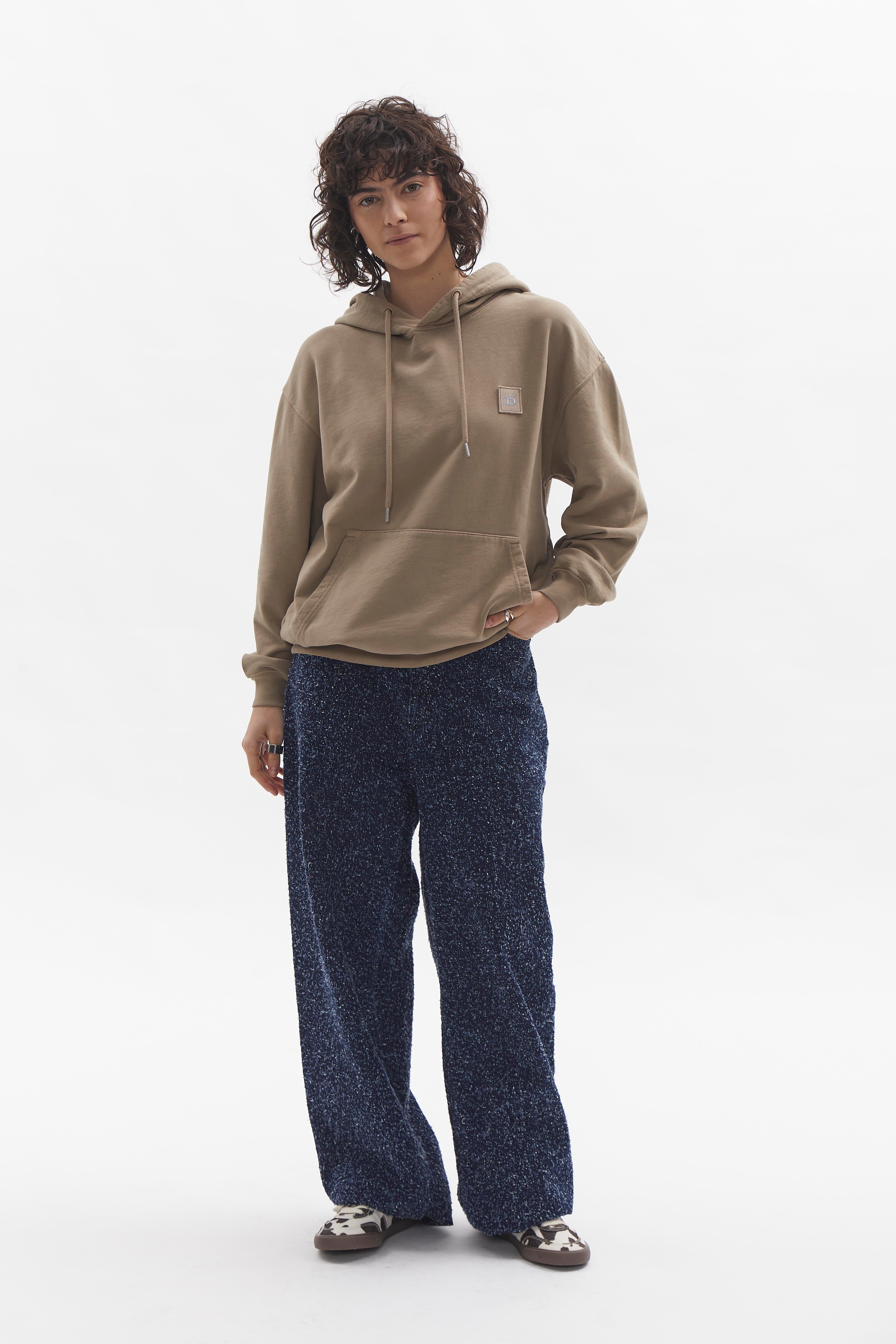 D-Hoodie D-Brand, Hoodies, Zip Hoodies, D-Hoodie, ALMOND, Braun, 220101, 220101-252