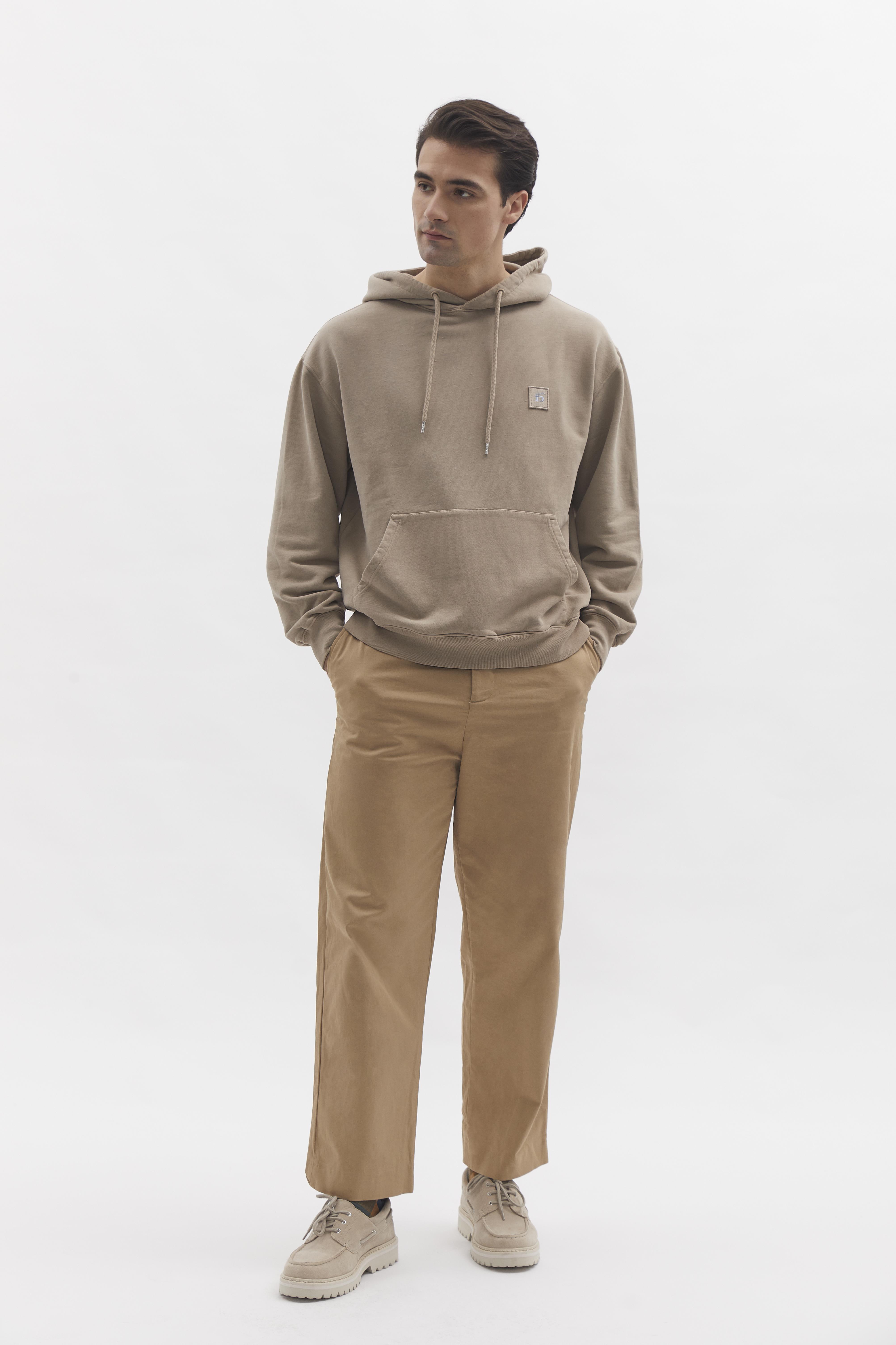 D-Brand, Hoodies, Zip Hoodies, D-Hoodie, ALMOND, 110101, 110101-252