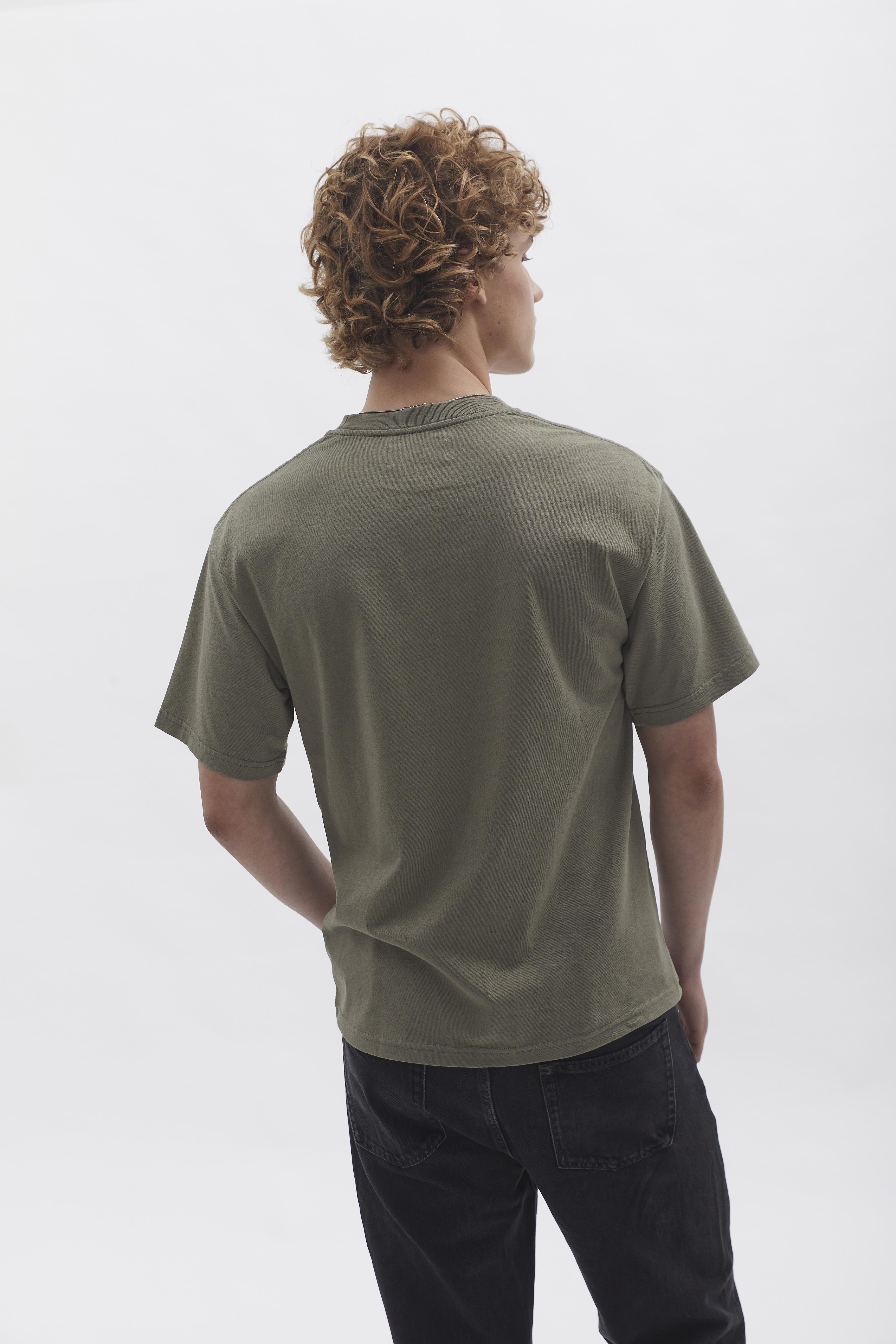 D-Brand, T-Shirts und Polos, Relaxed T-Shirt, DUSTY OLIVE, Grün, 112201, 112201-322