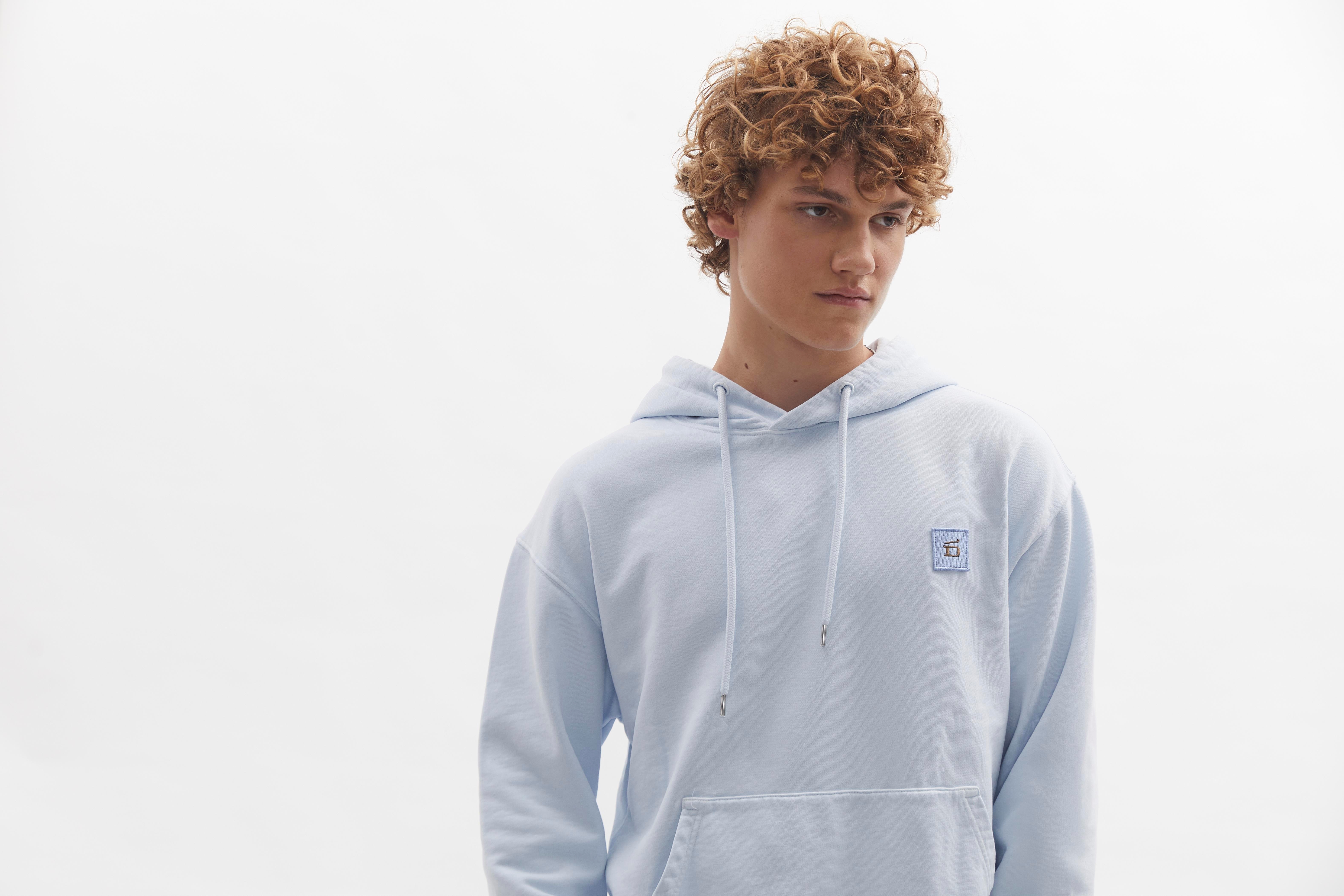 D-Hoodie D-Brand, Hoodies, Zip Hoodies, D-Hoodie, ICE BLUE, Blau, 110101, 110101-407