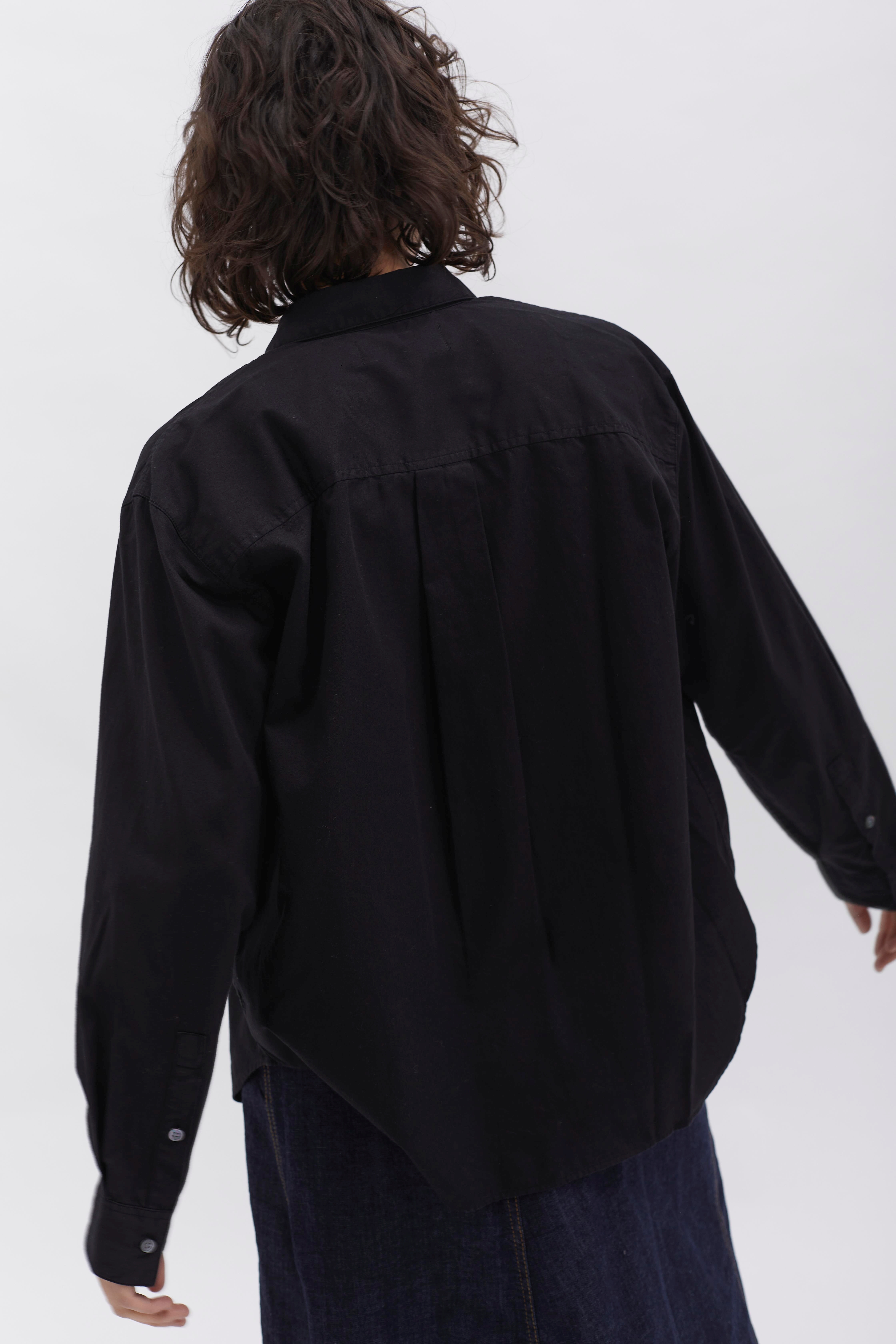 Boxed Fit Bluse D-Brand, Blouses, Boxed Fit Bluse, BLACK, Schwarz, 227010, 227010-100