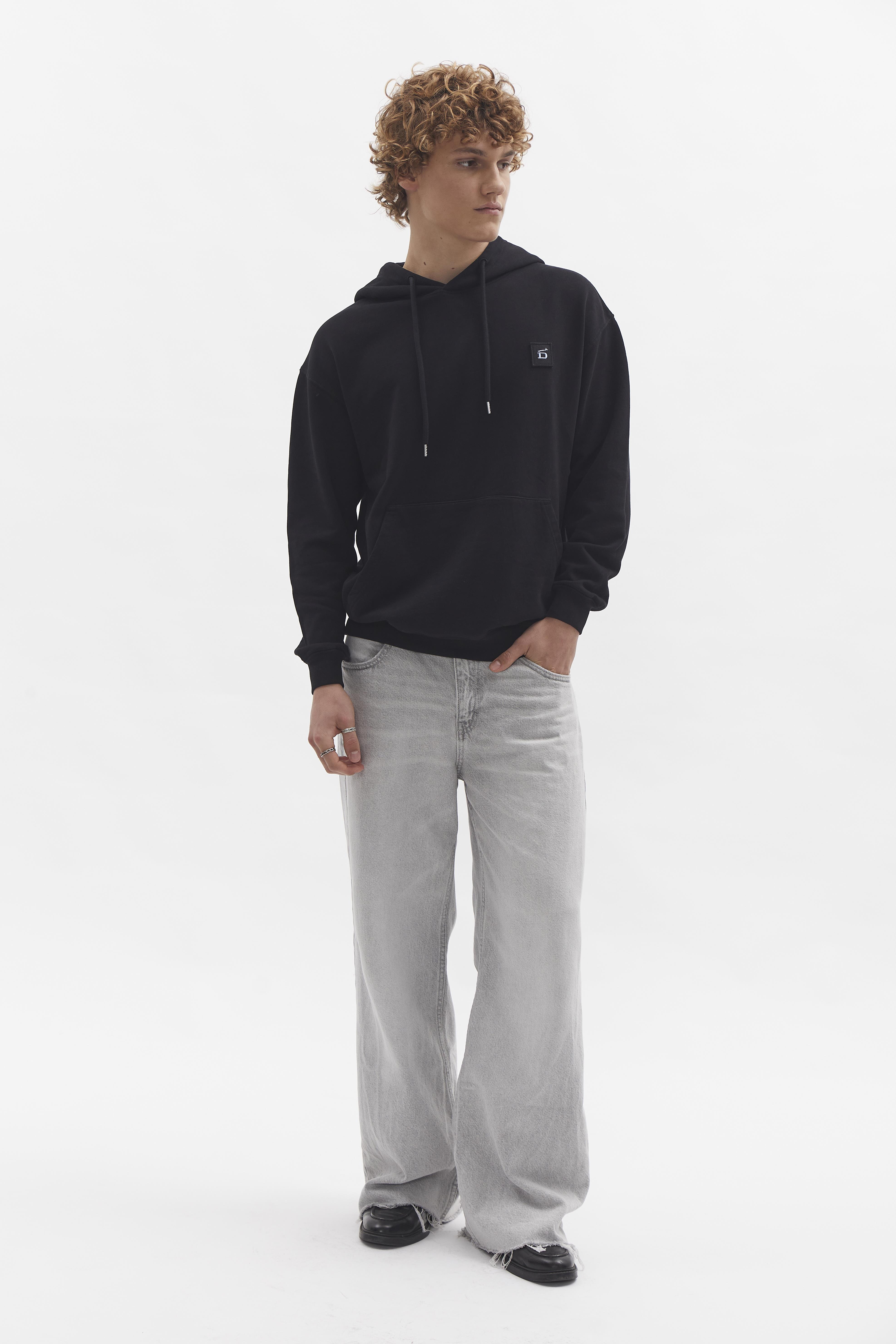 D-Brand, Hoodies, Zip Hoodies, Badge Hoodie, BLACK, Schwarz, 110002, 110002-100