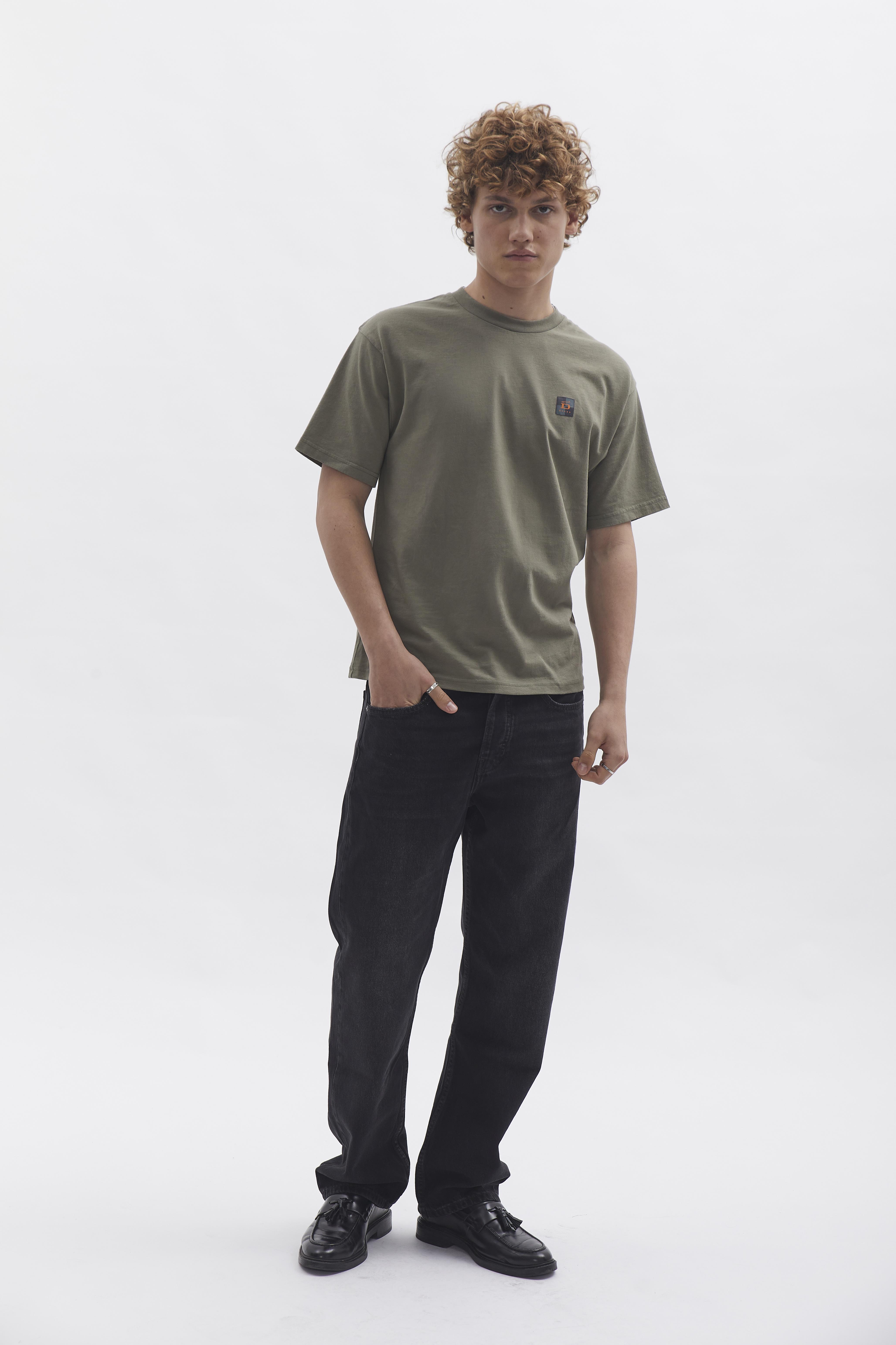 D-Brand, T-Shirts und Polos, Relaxed T-Shirt, DUSTY OLIVE, Grün, 112201, 112201-322