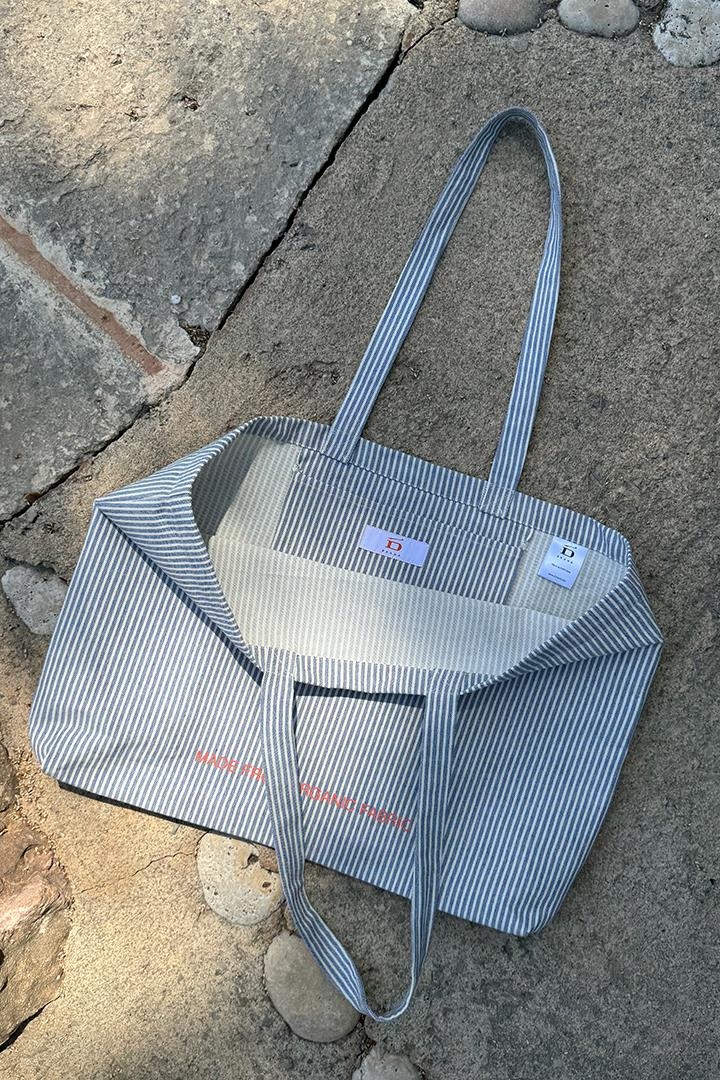 Tote Bag Detail D-Brand, Accessoires, Tote Bag, INDIGO BLUE, Blau, 710001, 710001-447