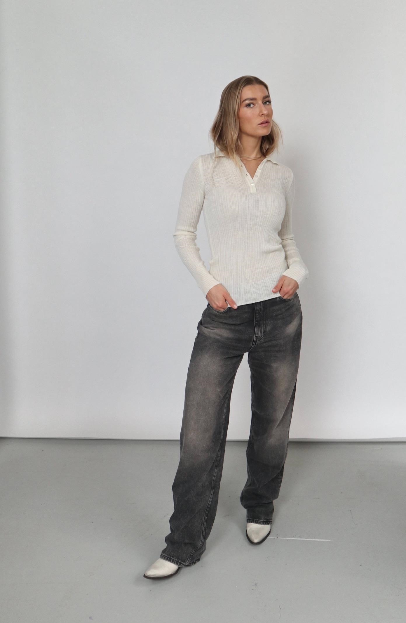 D-Brand, Pullover, Riviera Rib, OFFWHITE, Creme, 225502, 225502-130