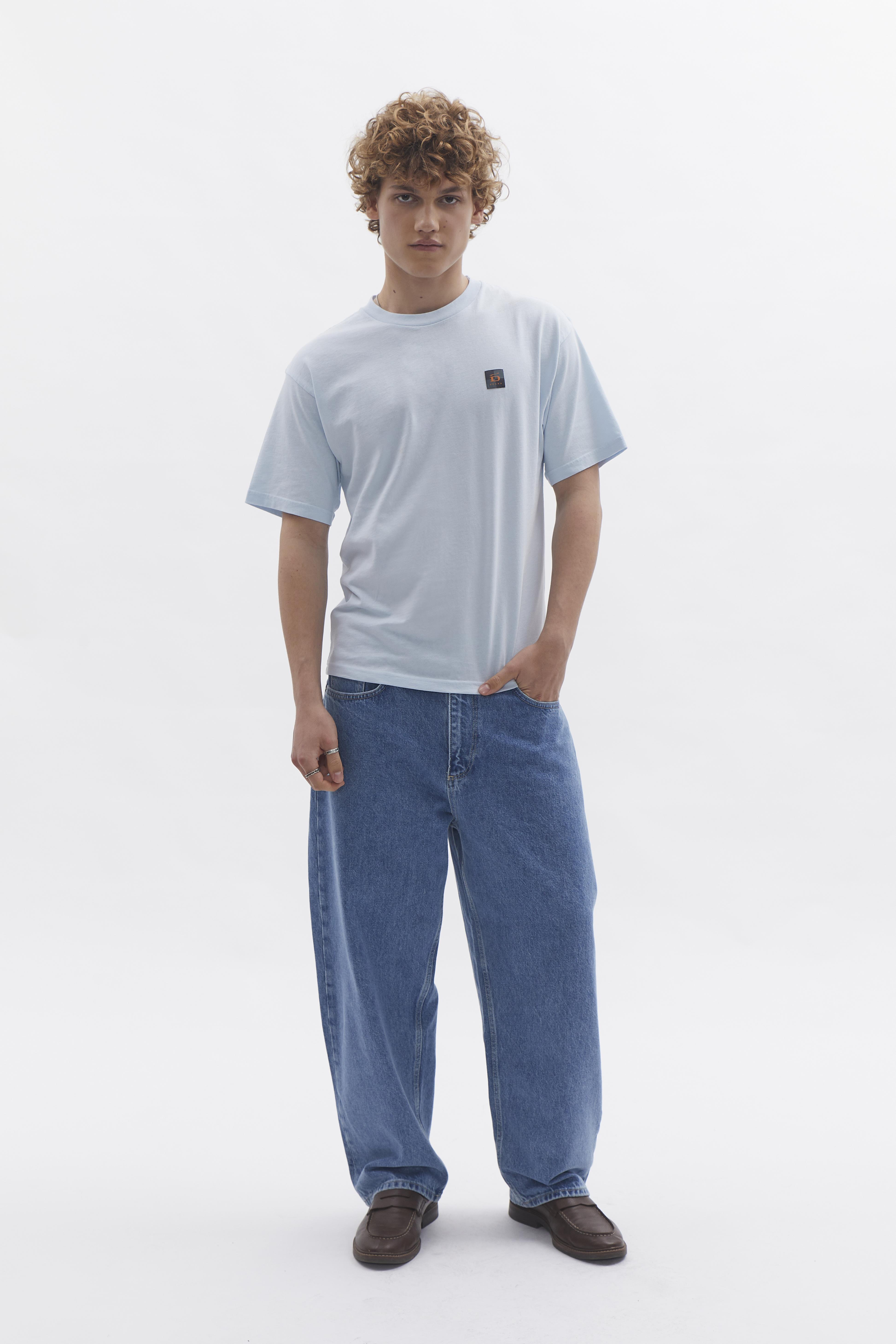 D-Brand, T-Shirts und Polos, Relaxed T-Shirt, POLAR BLUE, Blau, 112201, 112201-408