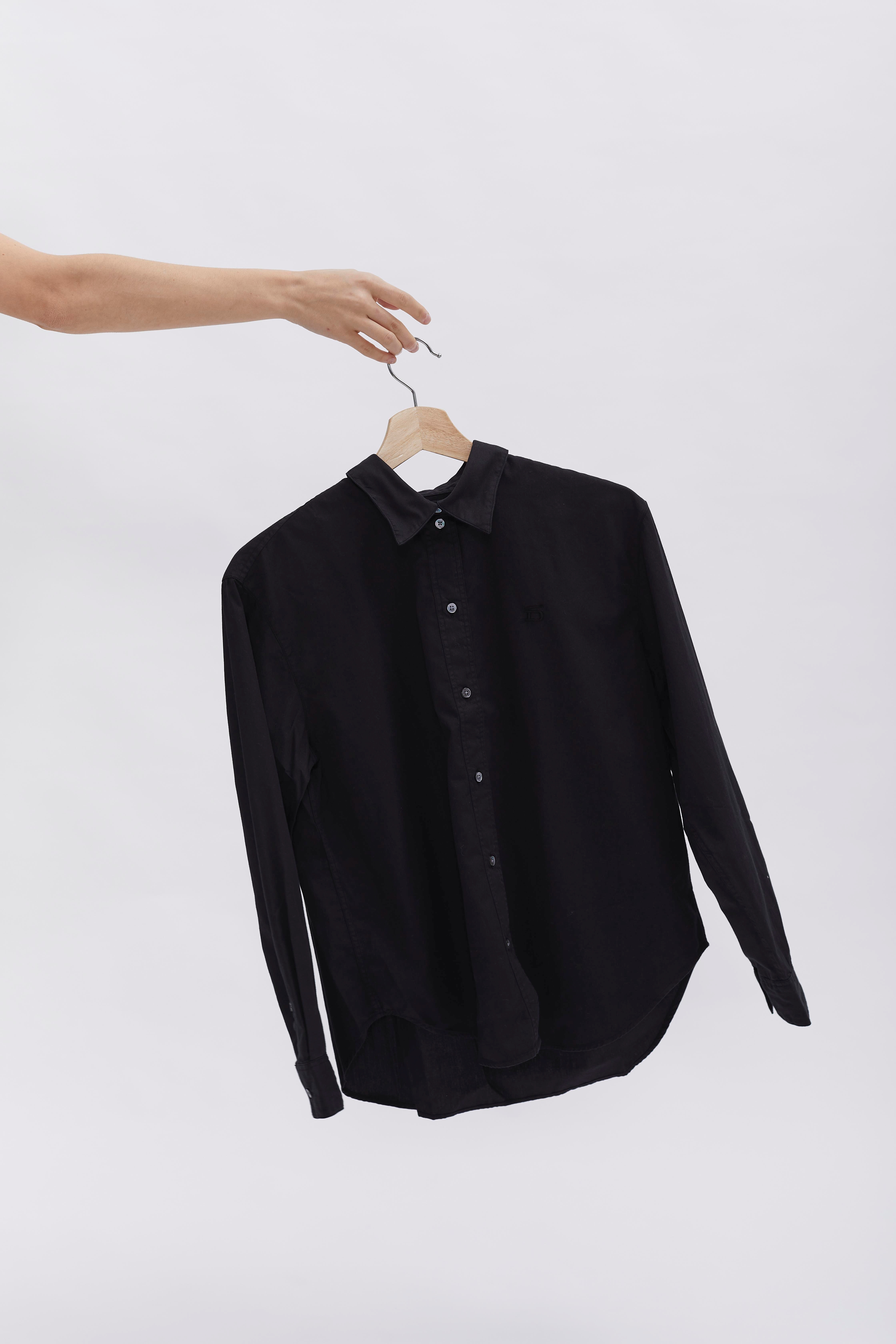 Boxed Fit Bluse D-Brand, Blouses, Boxed Fit Bluse, BLACK, Schwarz, 227010, 227010-100