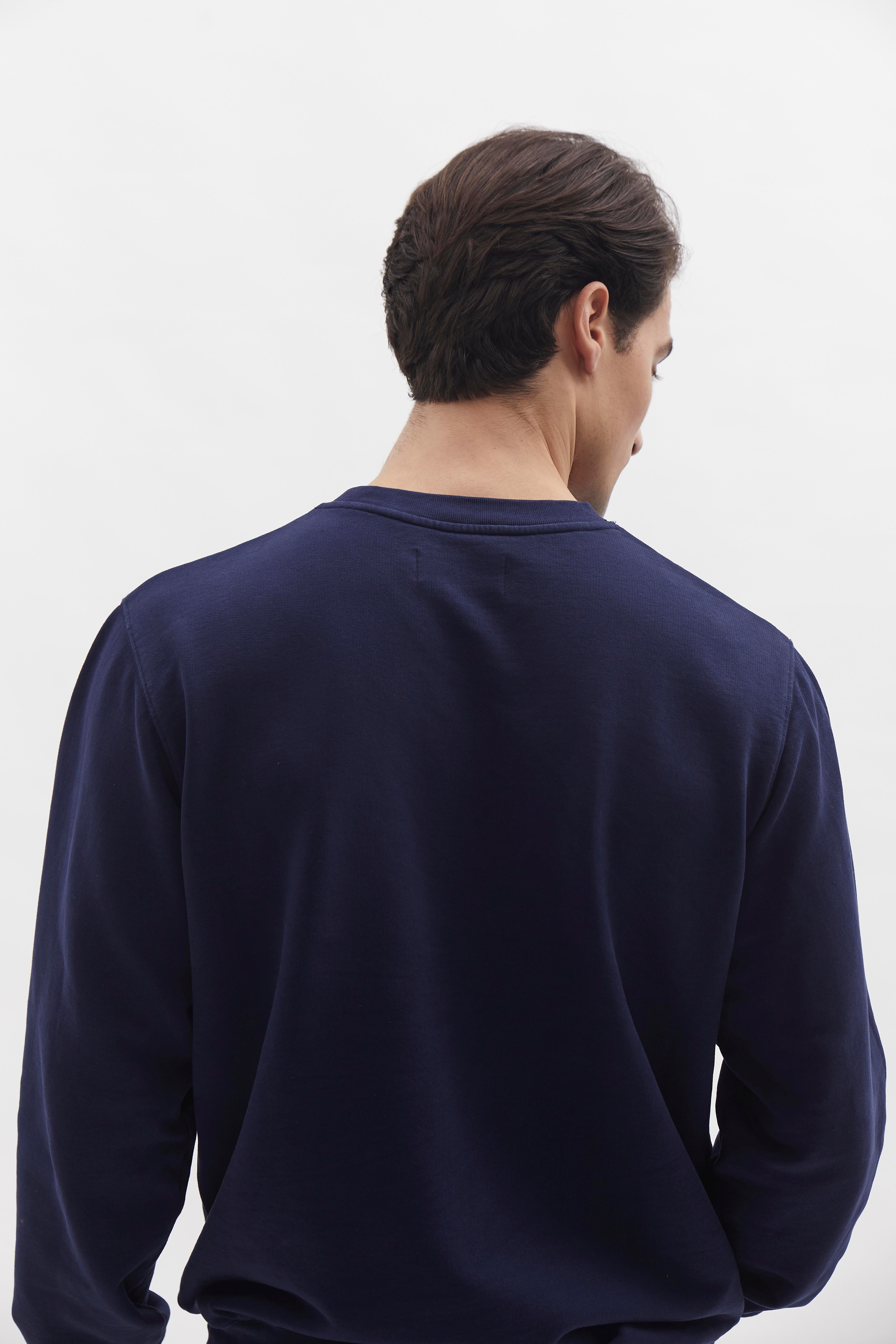 Crewneck Sweater D-Brand, Sweater, Crewneck Sweater, NAVY, Blau, 111225, 111225-410