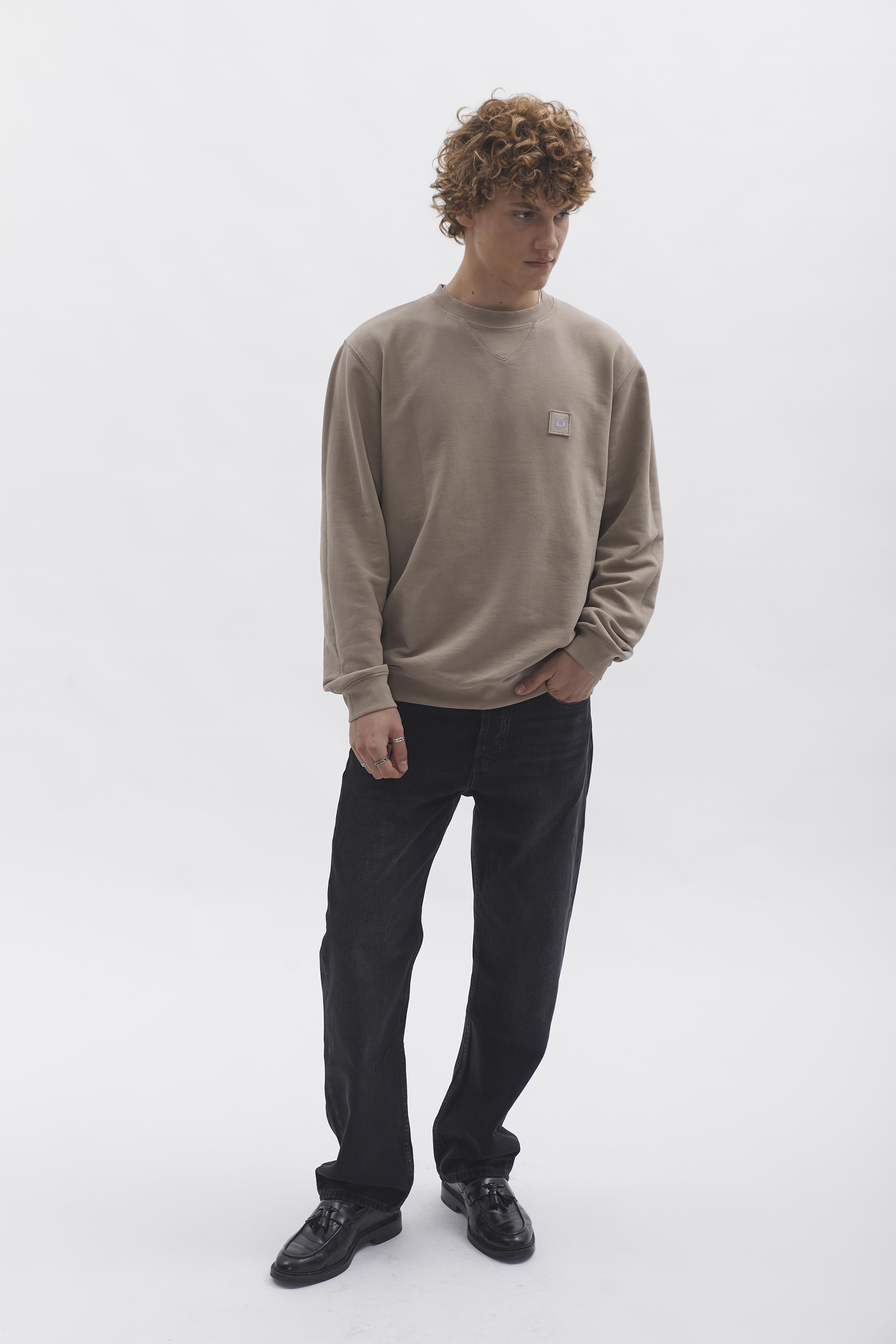 D-Brand, Sweater, Crewneck Sweater, ALMOND, Braun, 111225, 111225-252