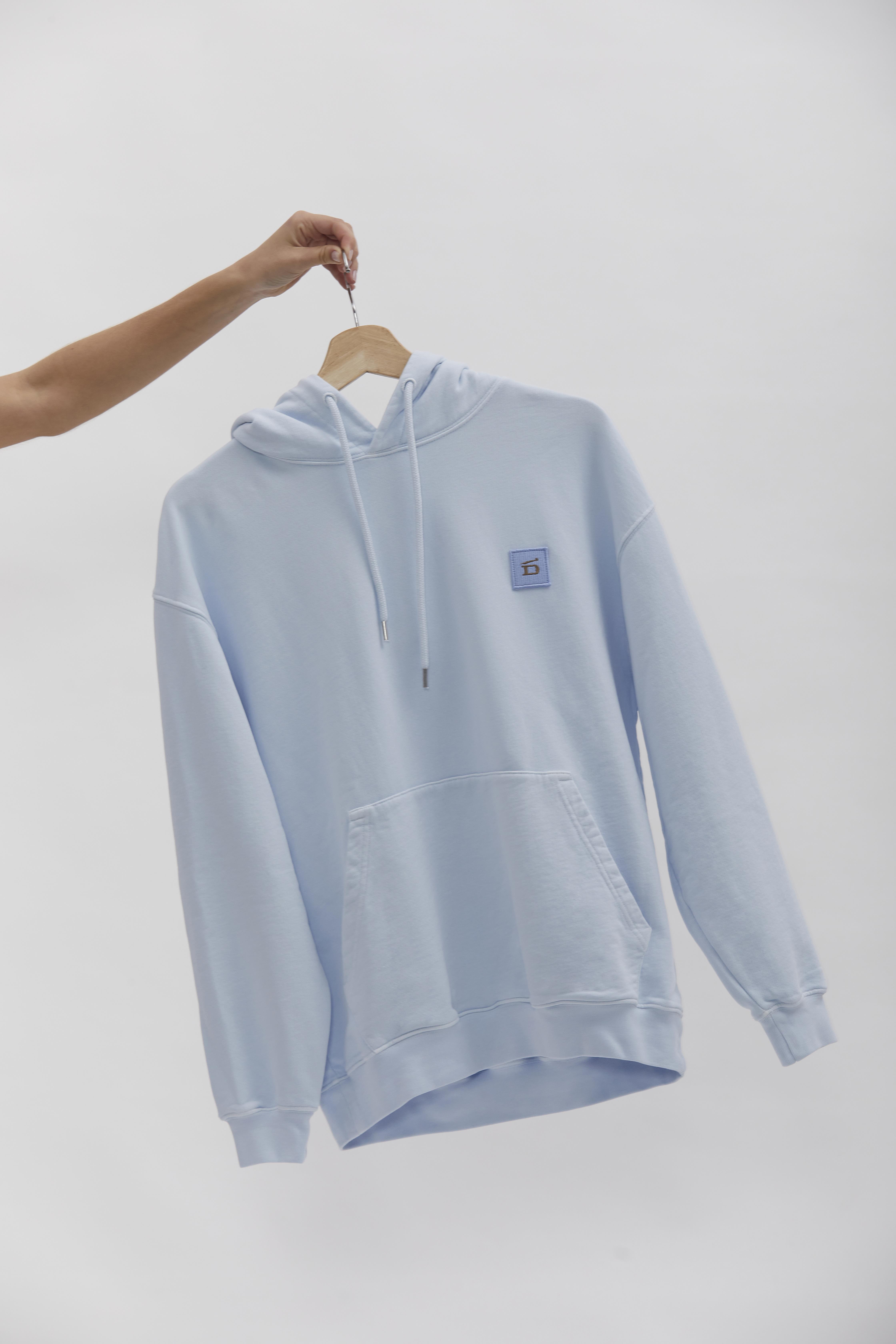 D-Brand, Hoodies, Zip Hoodies, D-Hoodie, ICE BLUE, Blau, 110101, 110101-407
