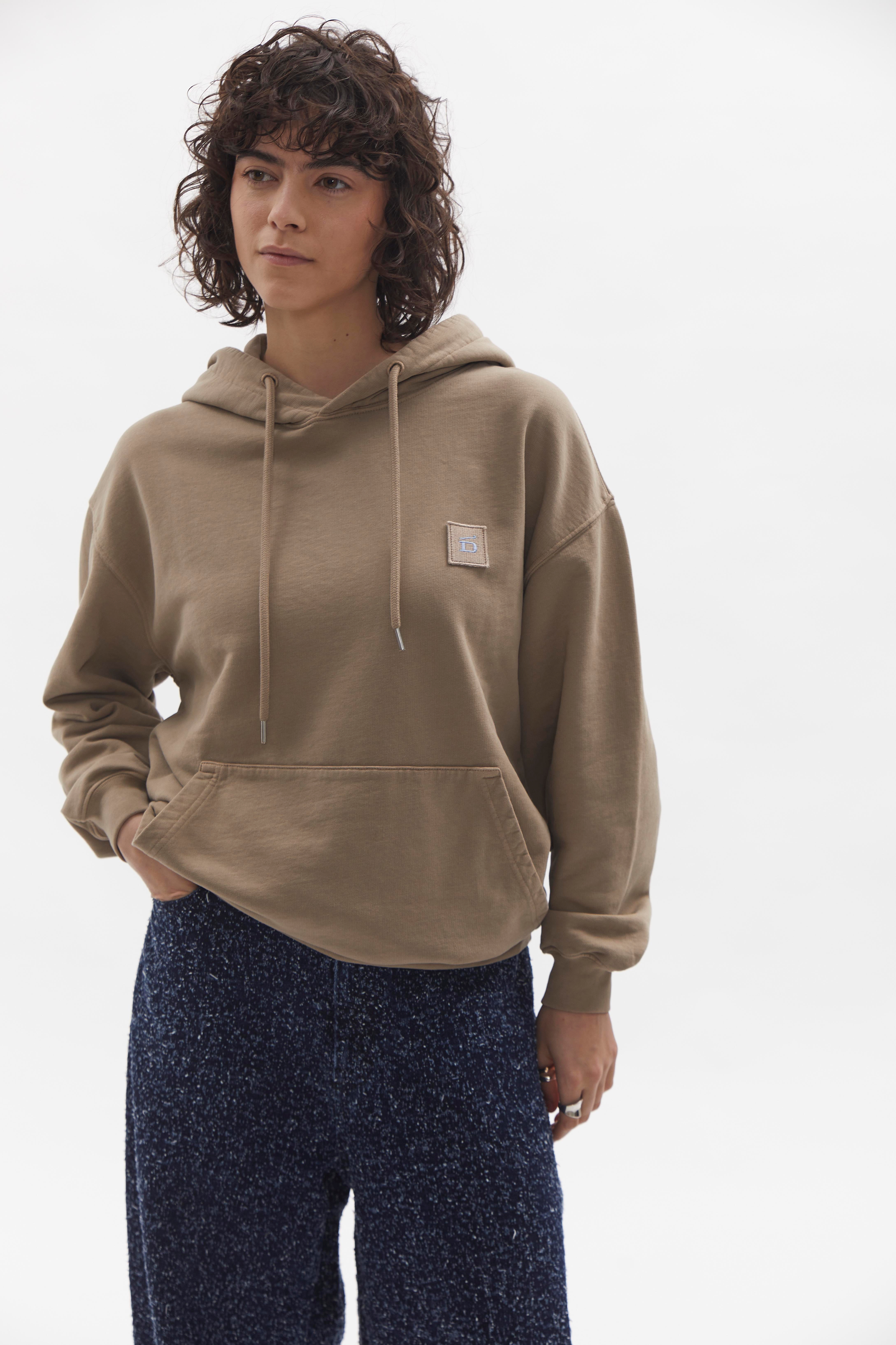 D-Hoodie D-Brand, Hoodies, Zip Hoodies, D-Hoodie, ALMOND, Braun, 220101, 220101-252