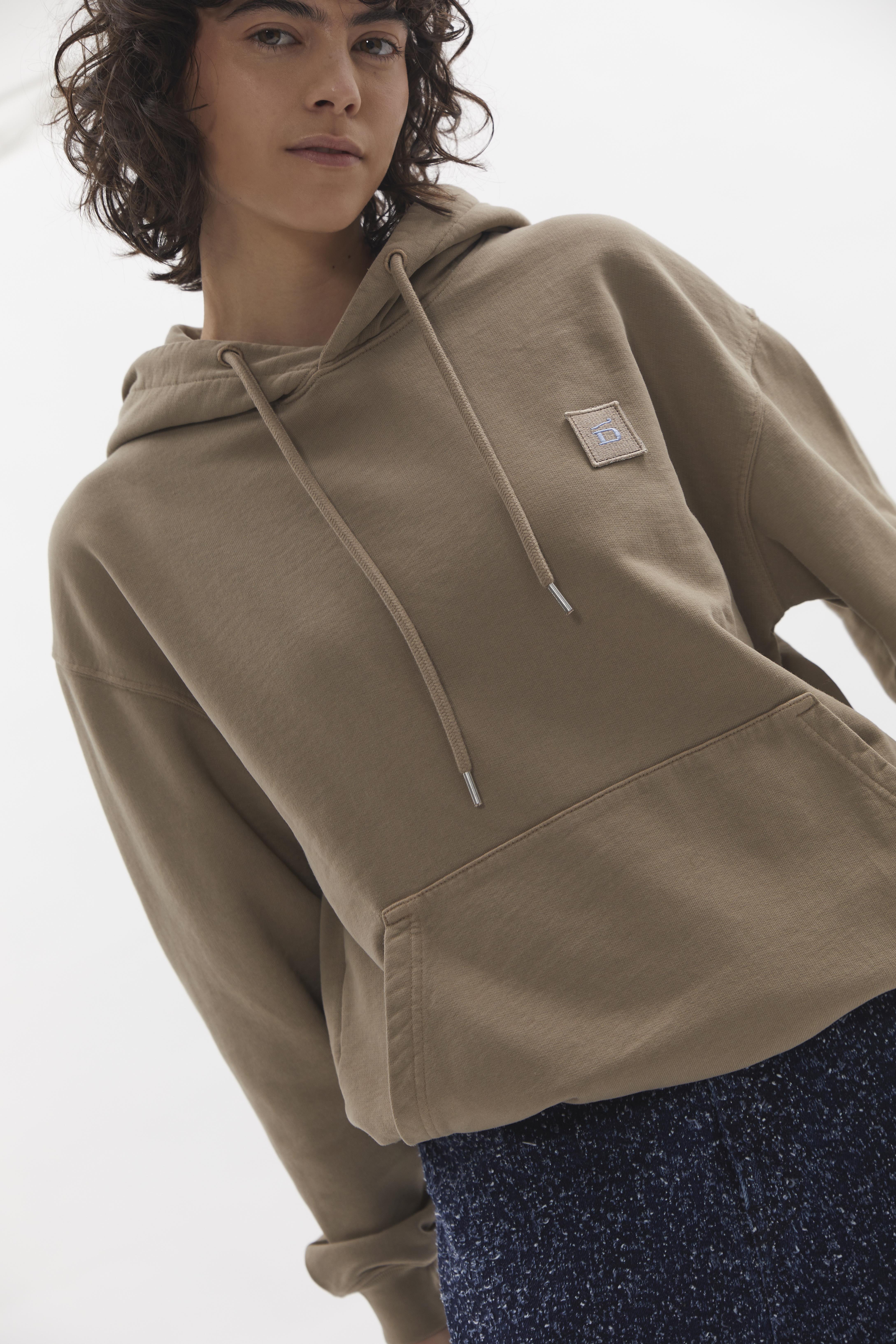 D-Brand, Hoodies, Zip Hoodies, D-Hoodie, ALMOND, Braun, 220101, 220101-252