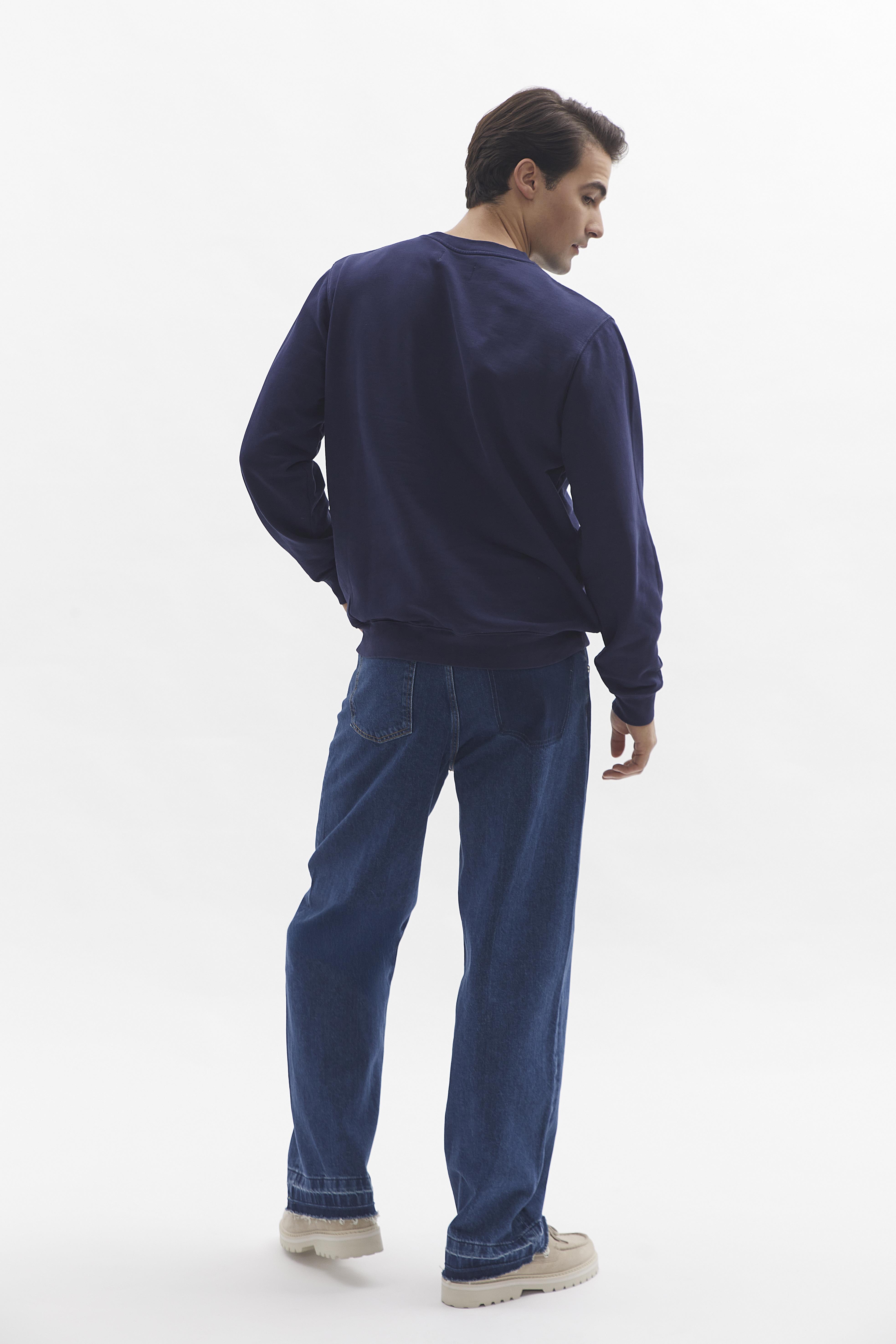 D-Brand, Sweater, Crewneck Sweater, NAVY, Blau, 111225, 111225-410