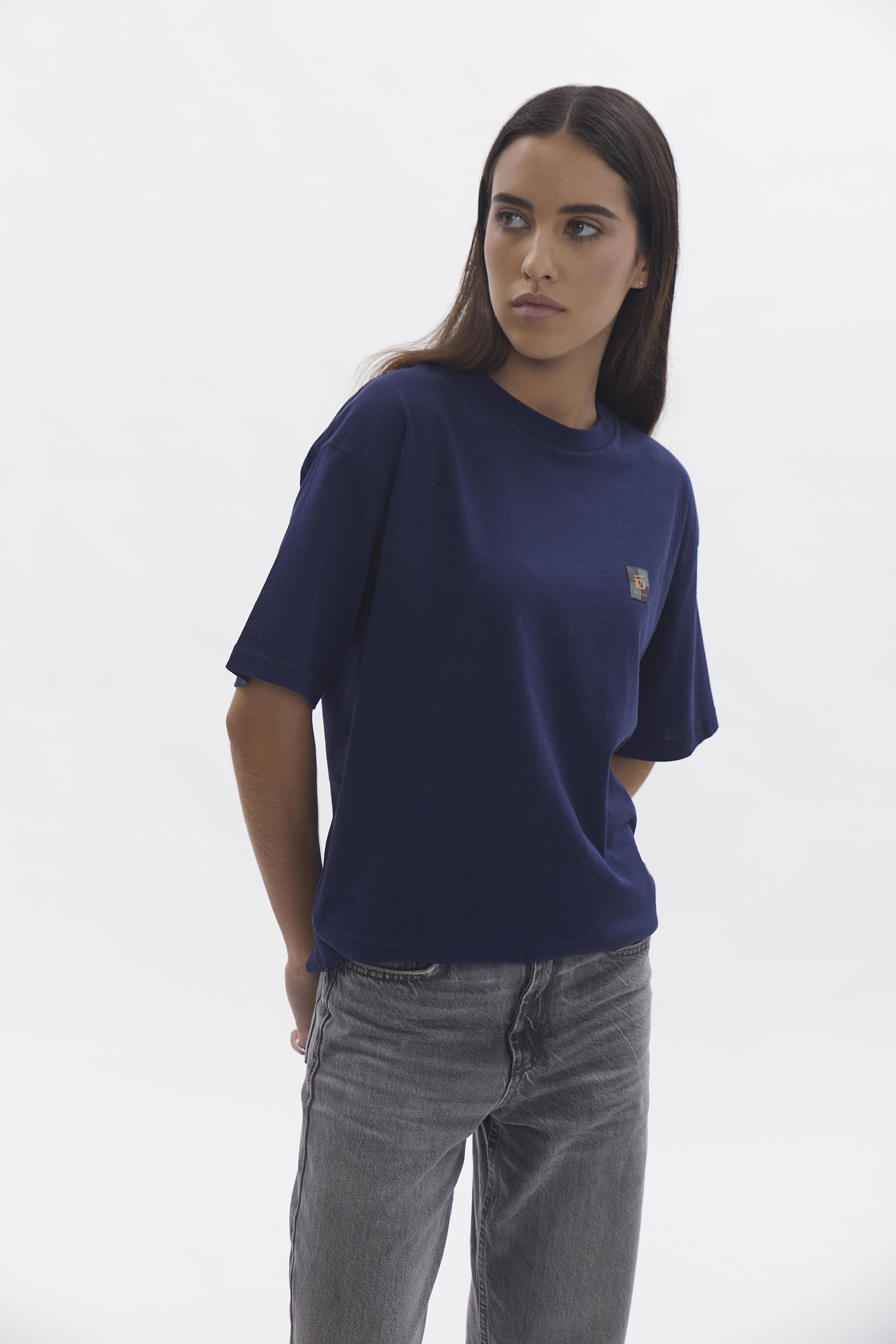 D-Brand, T-Shirts, Polos und Tops, Relaxed T-Shirt, NAVY, Blau, 222203, 222203-410