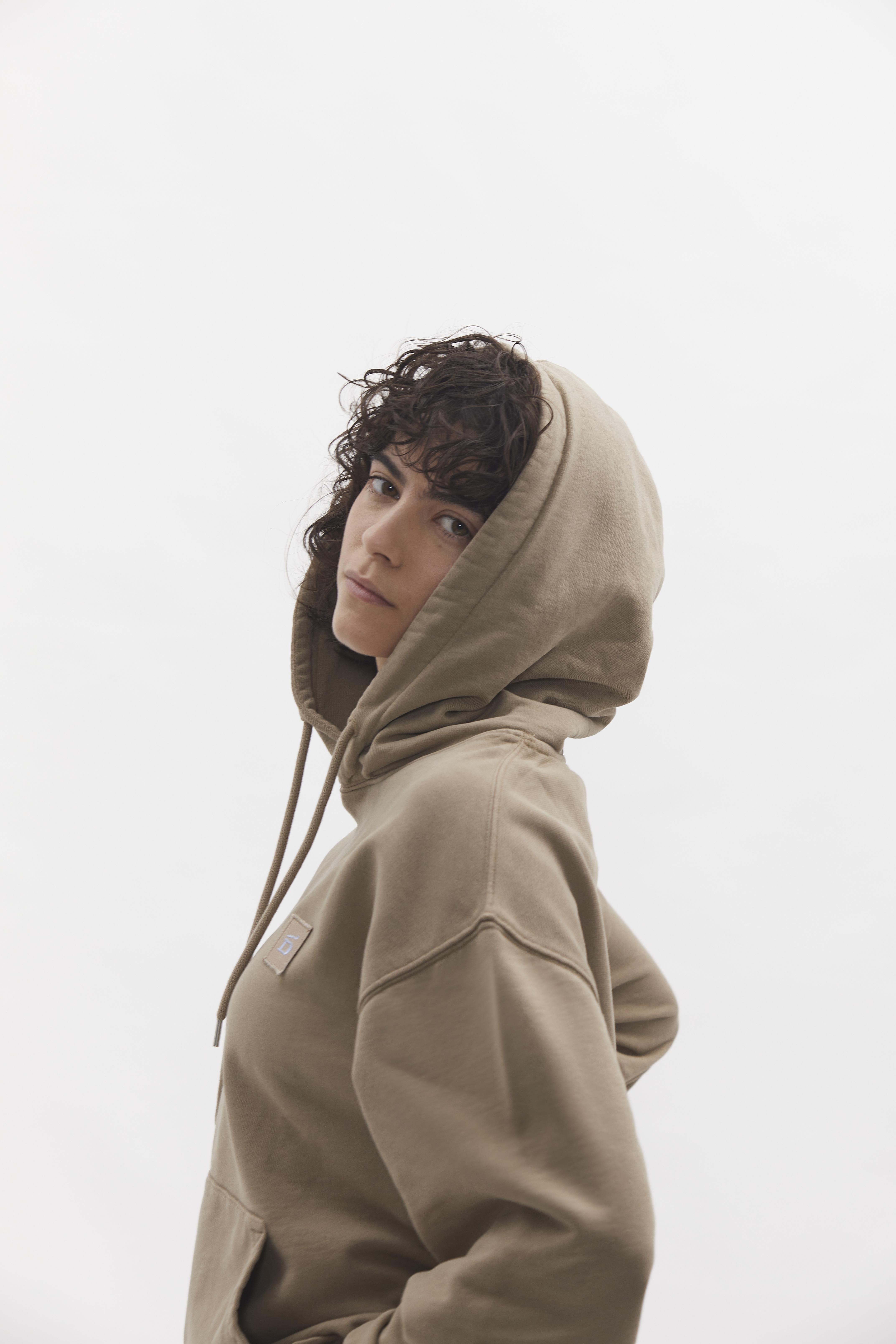 D-Brand, Hoodies, Zip Hoodies, D-Hoodie, ALMOND, Braun, 220101, 220101-252
