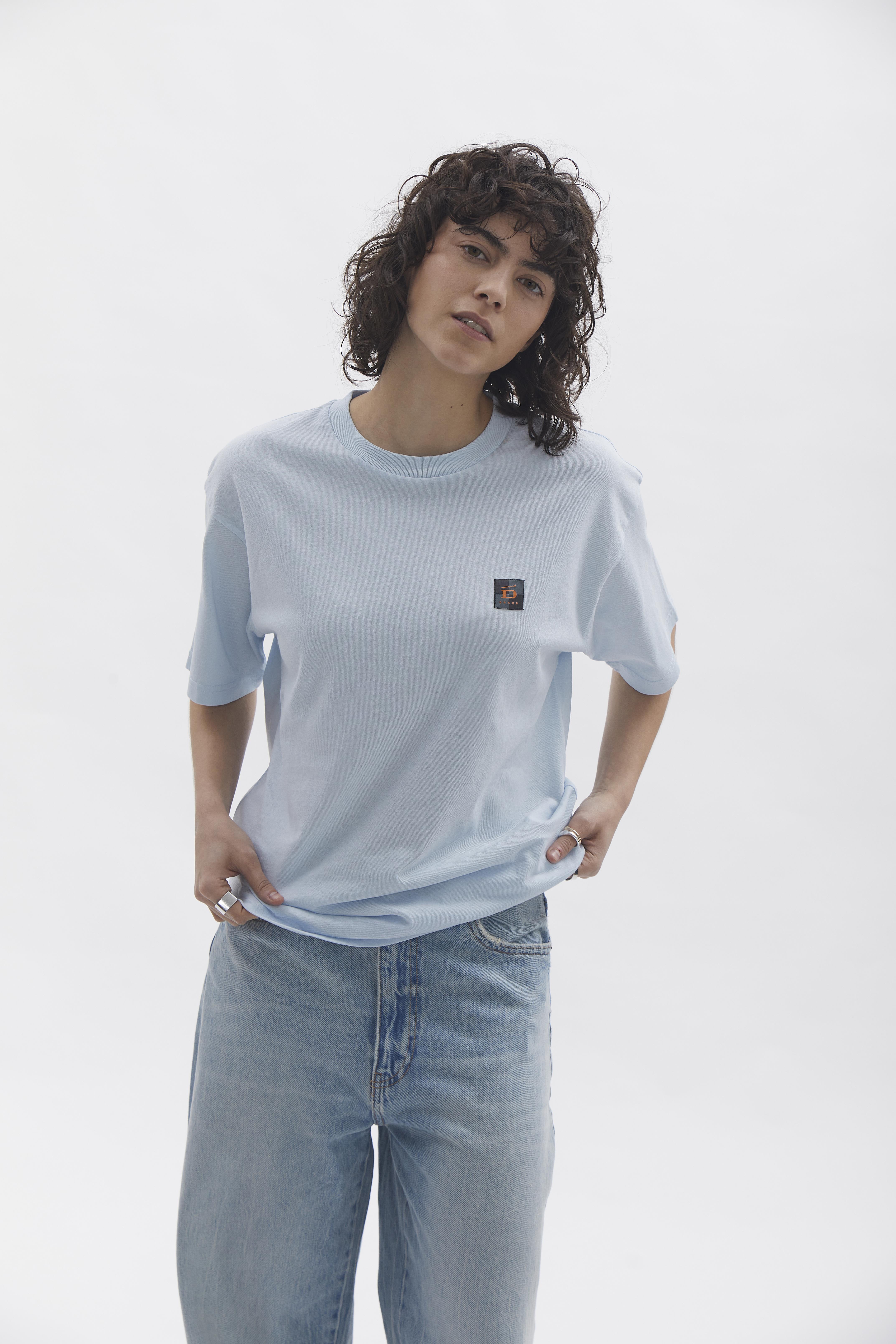 D-Brand, T-Shirts, Polos und Tops, Relaxed T-Shirt, POLAR BLUE, Blau, 222203, 222203-408
