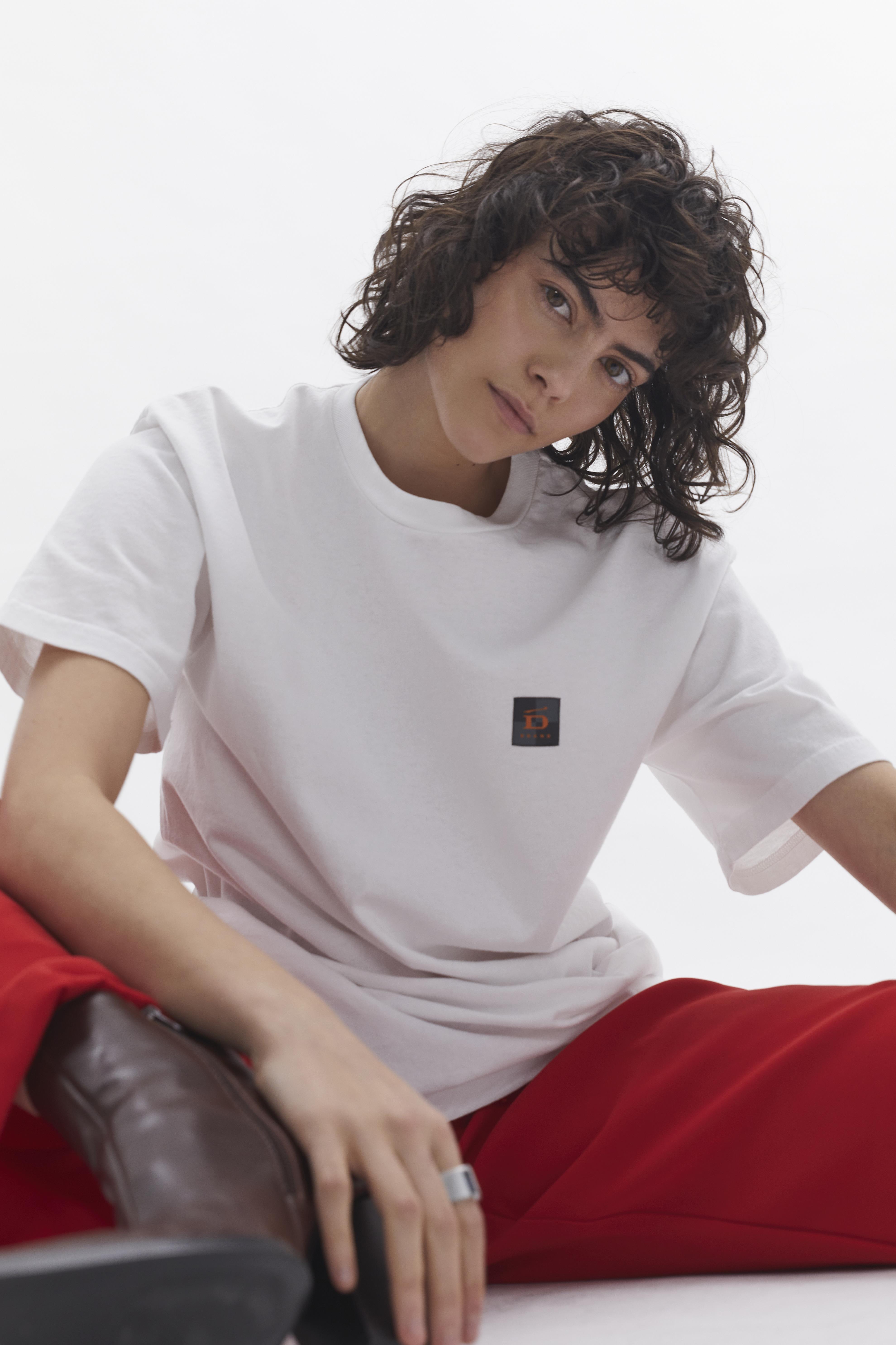 D-Brand, T-Shirts, Polos und Tops, Relaxed T-Shirt, WHITE, Weiß, 222203, 222203-110
